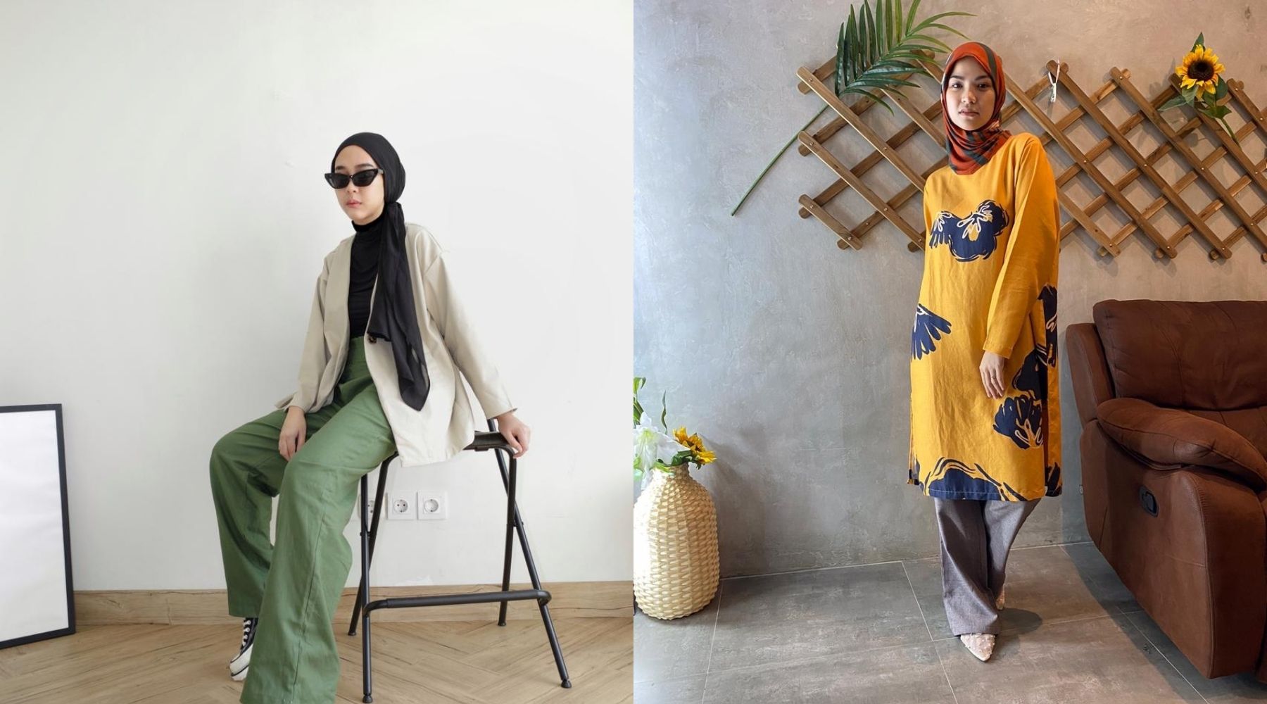 Tips Outfit Muslim Modern: Mix-match Outfit Colorful!