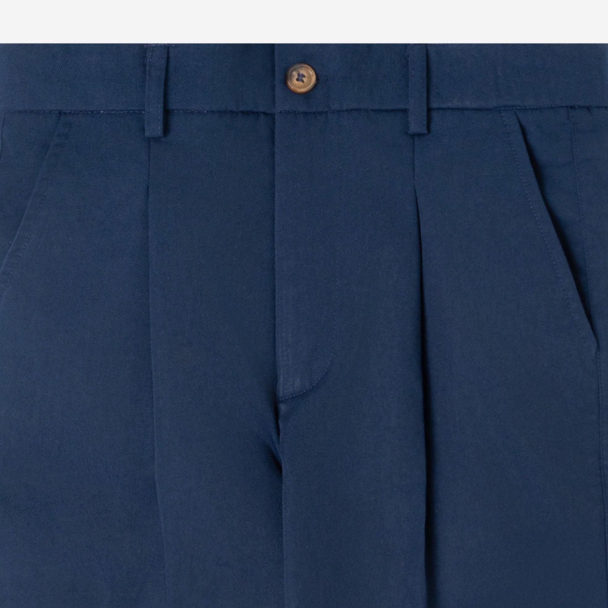 Sabh Pleated Pants - Navy