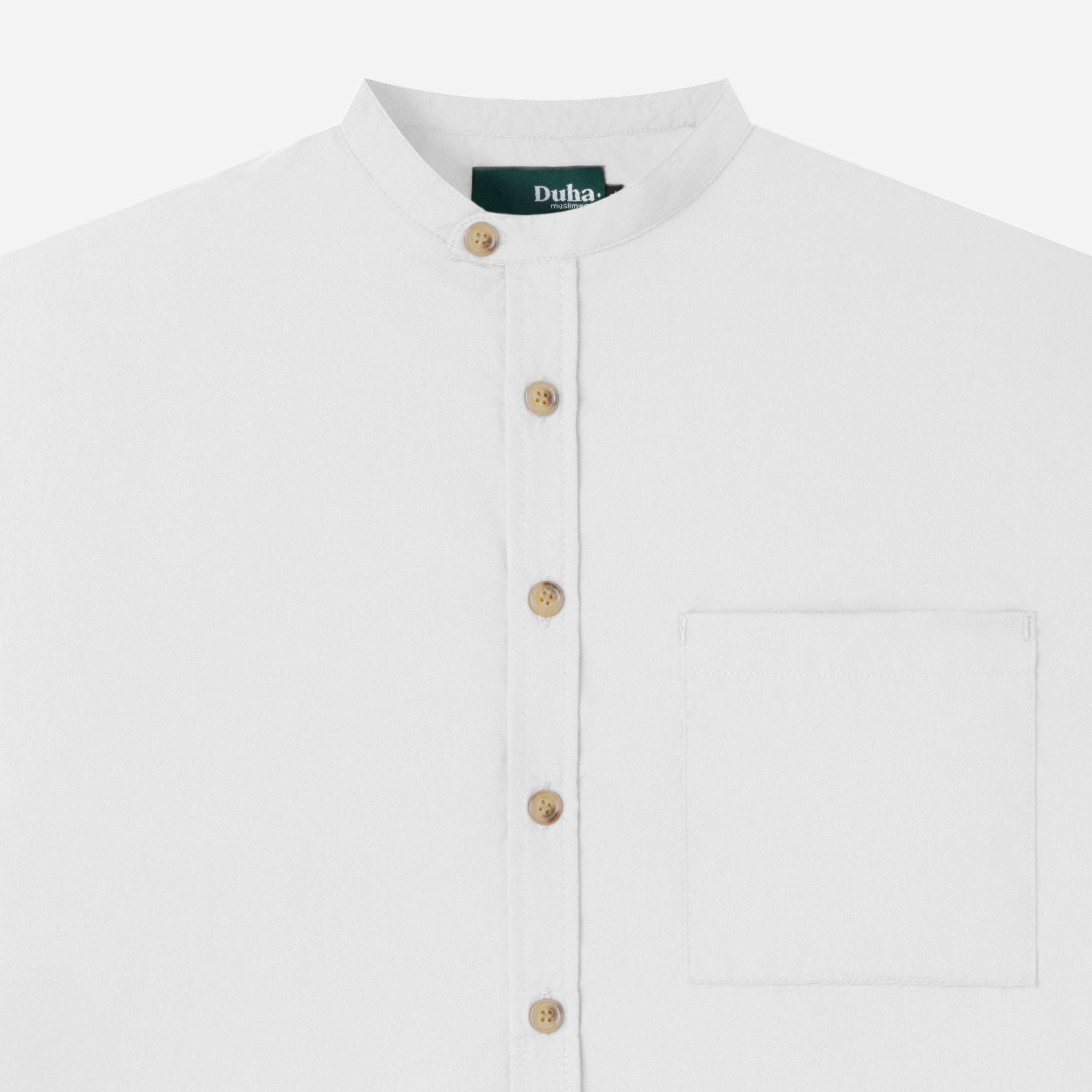 Dhaw' Short Sleeve - Pearl White