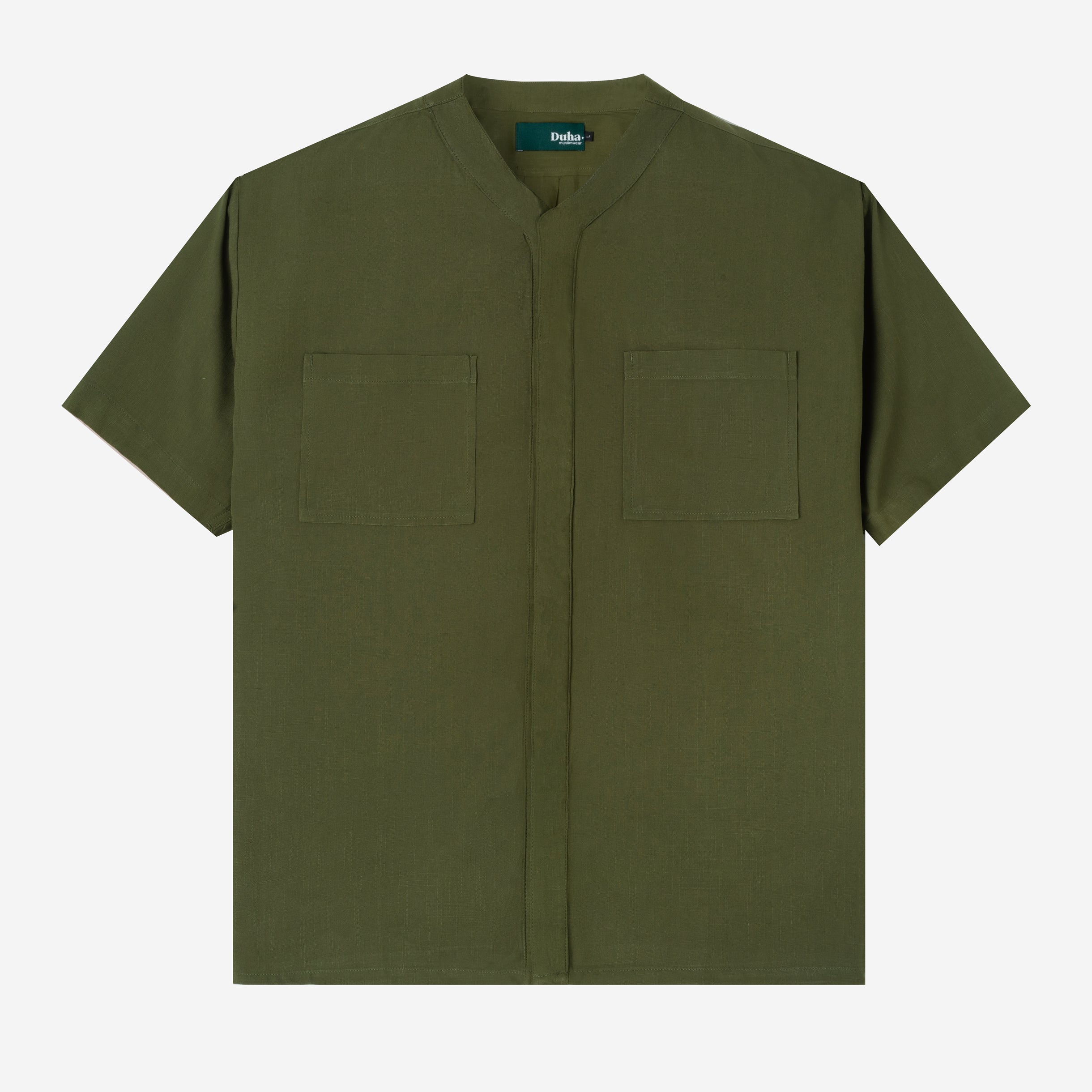 Shams Short Sleeve - Dark Green