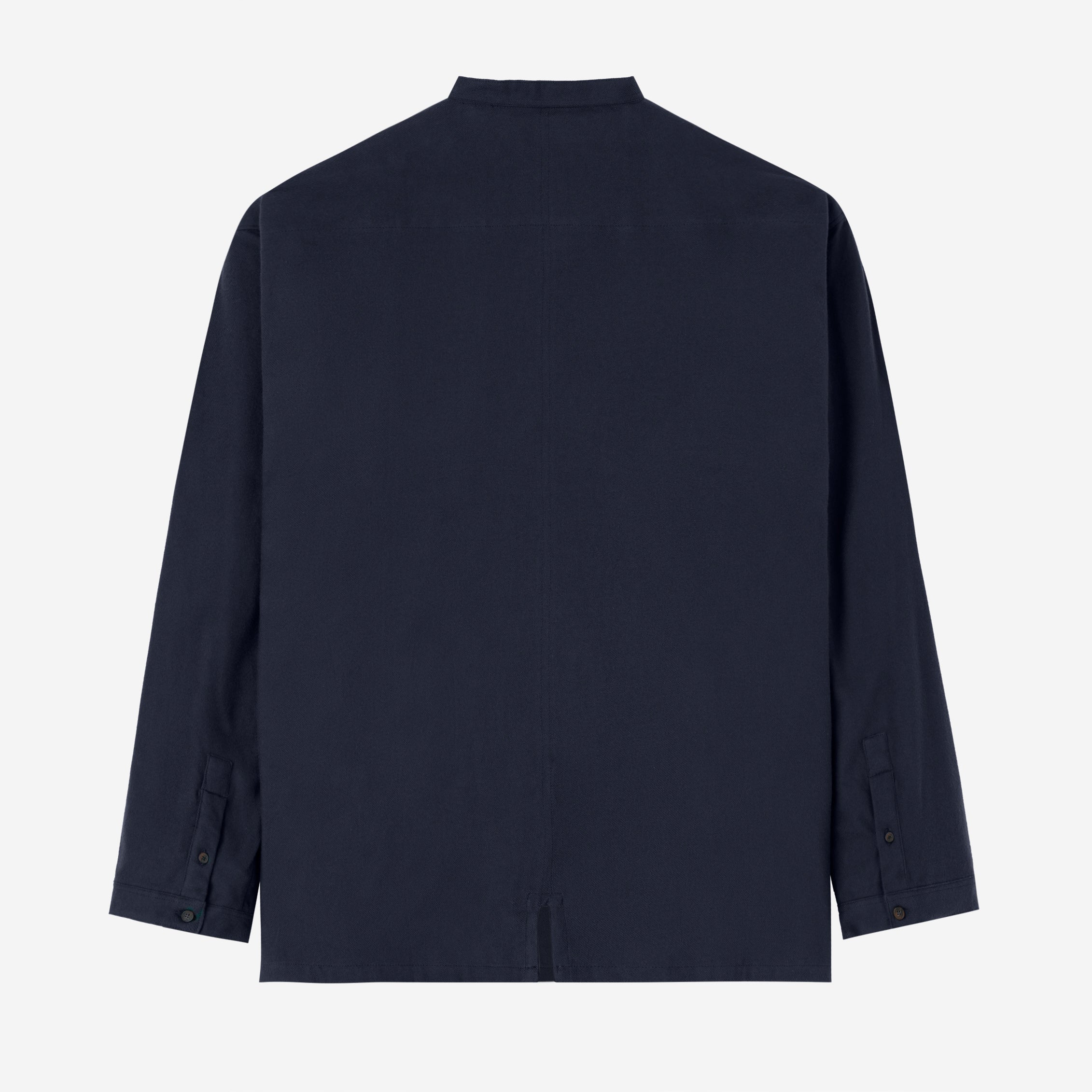 Nadeer Shirt Long Sleeve - Dark Navy