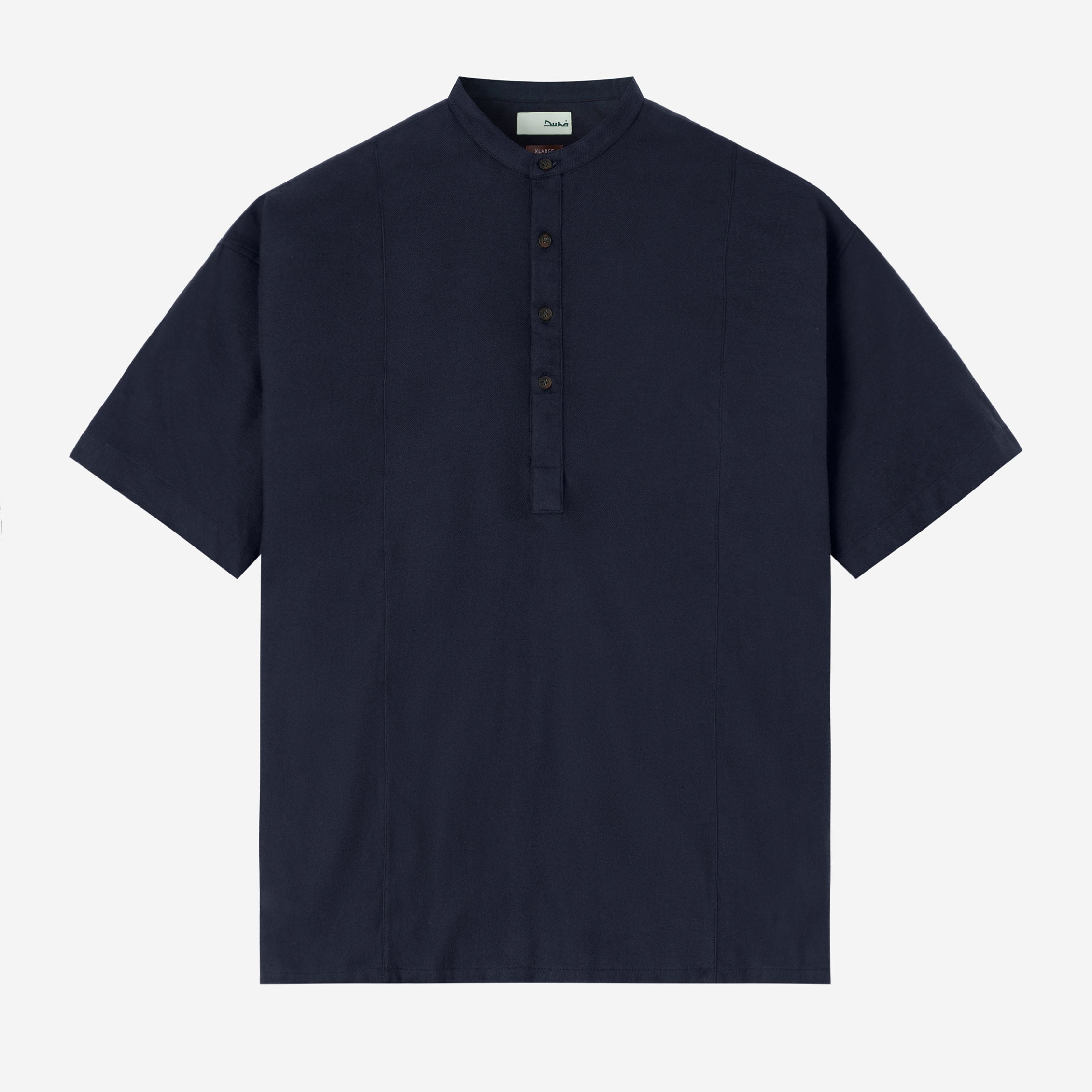 Nadeer Shirt Short Sleeve - Dark Navy