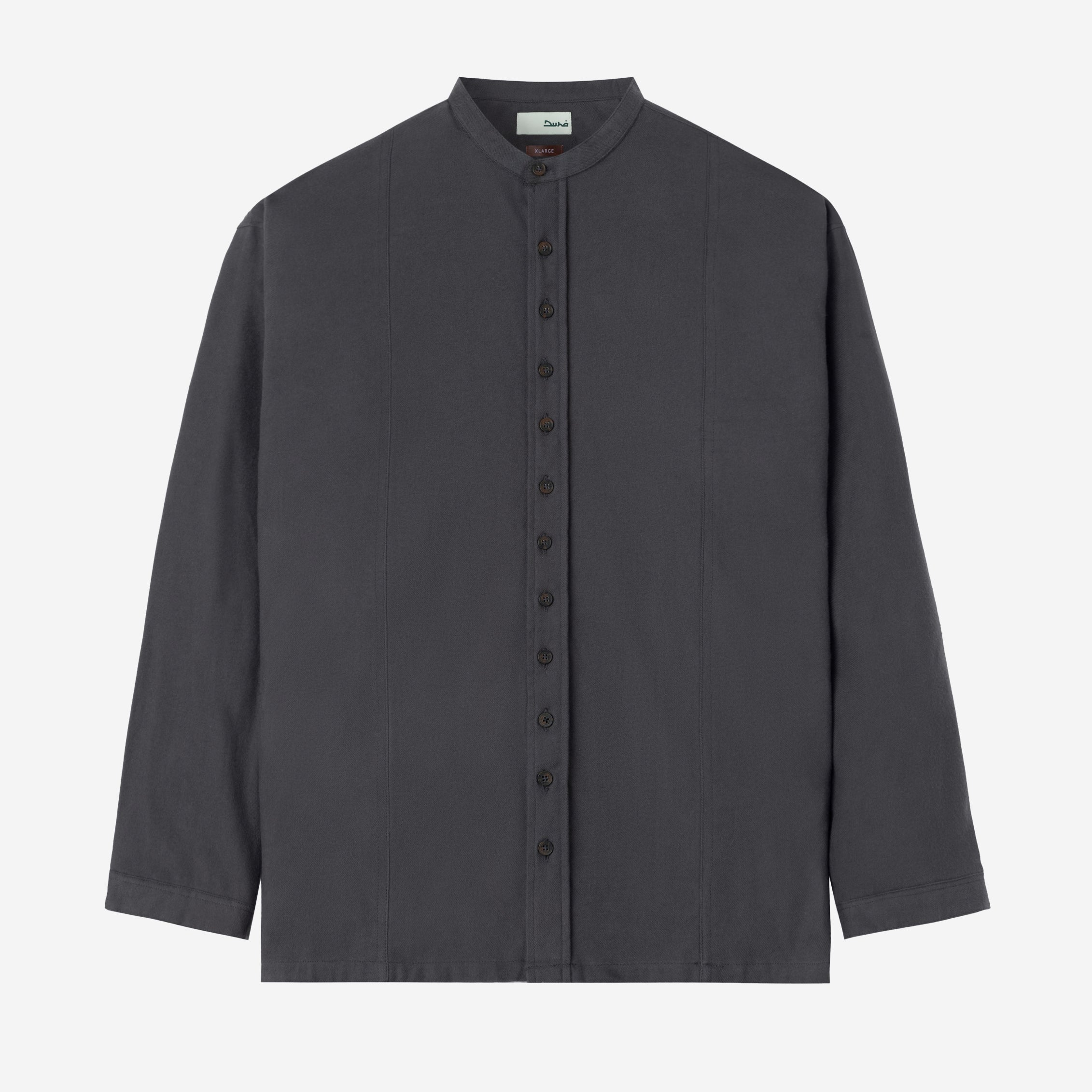 Nadeer Shirt Long Sleeve - Dark Grey