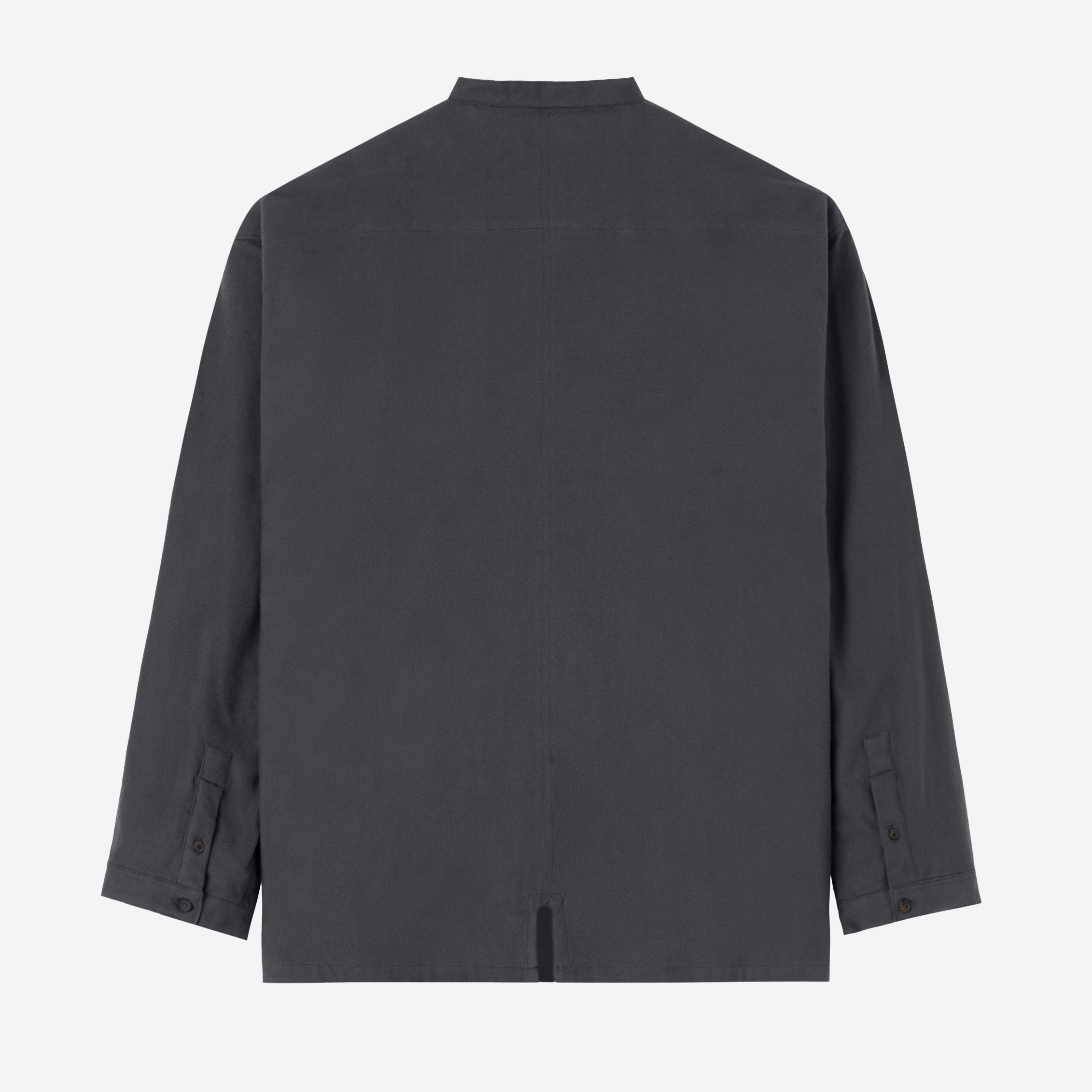 Nadeer Shirt Long Sleeve - Dark Grey