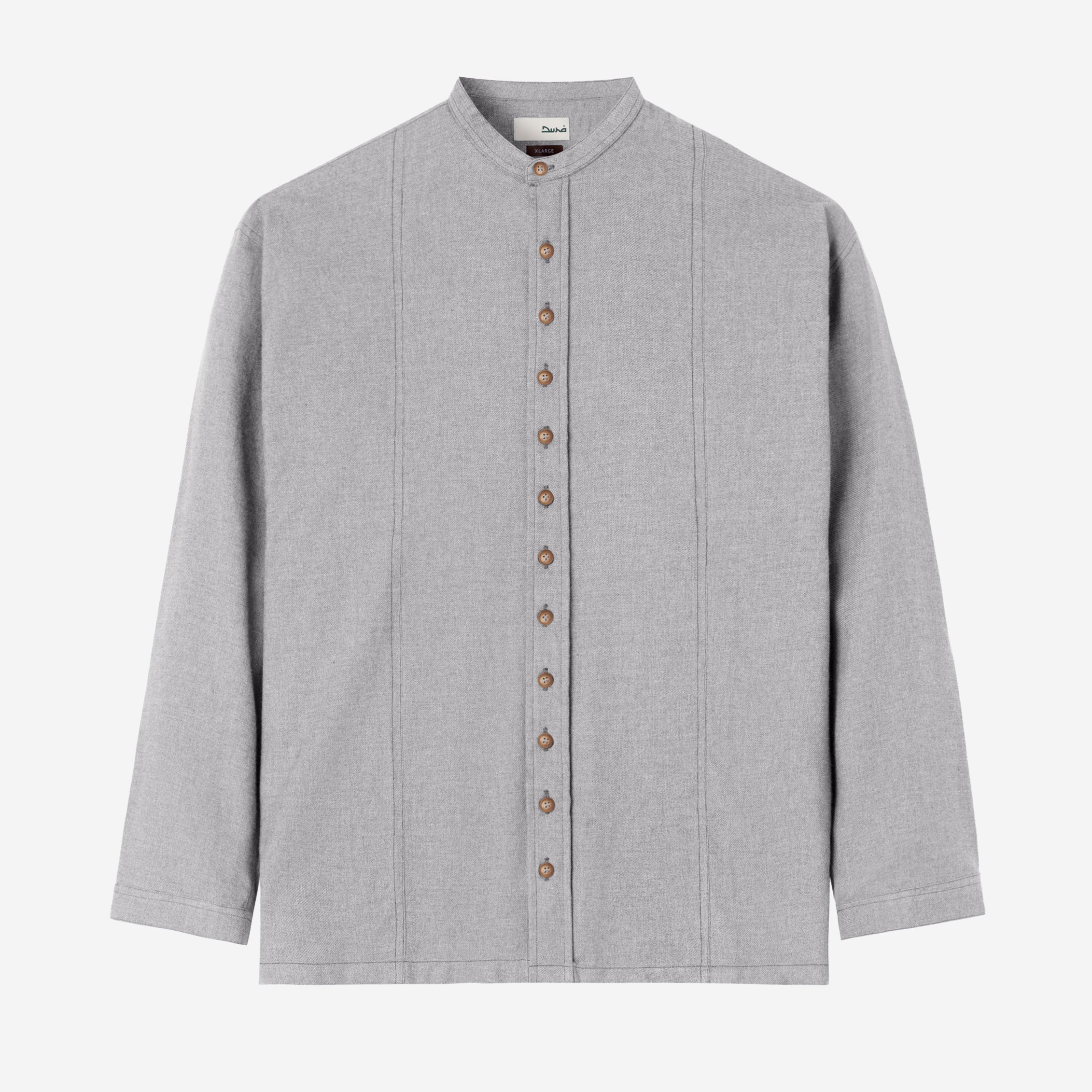 Nadeer Shirt Long Sleeve - Grey