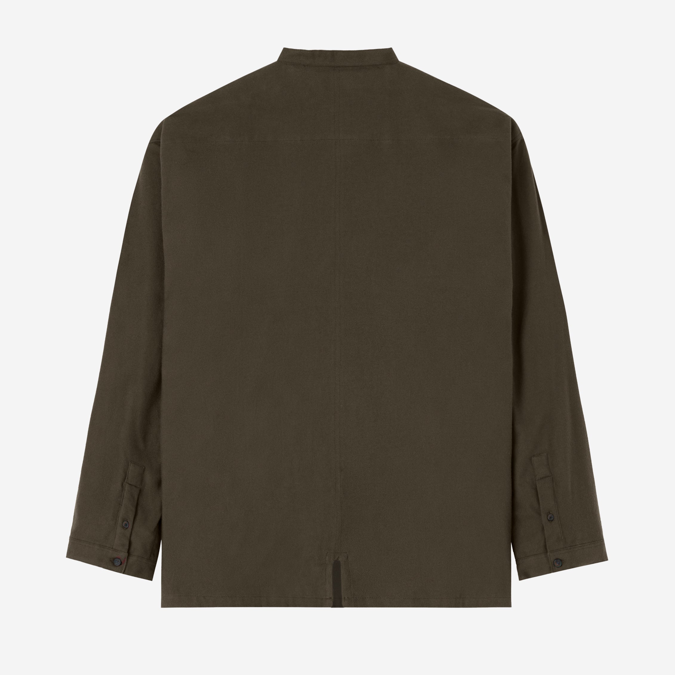 Nadeer Shirt Long Sleeve - Dark Olive