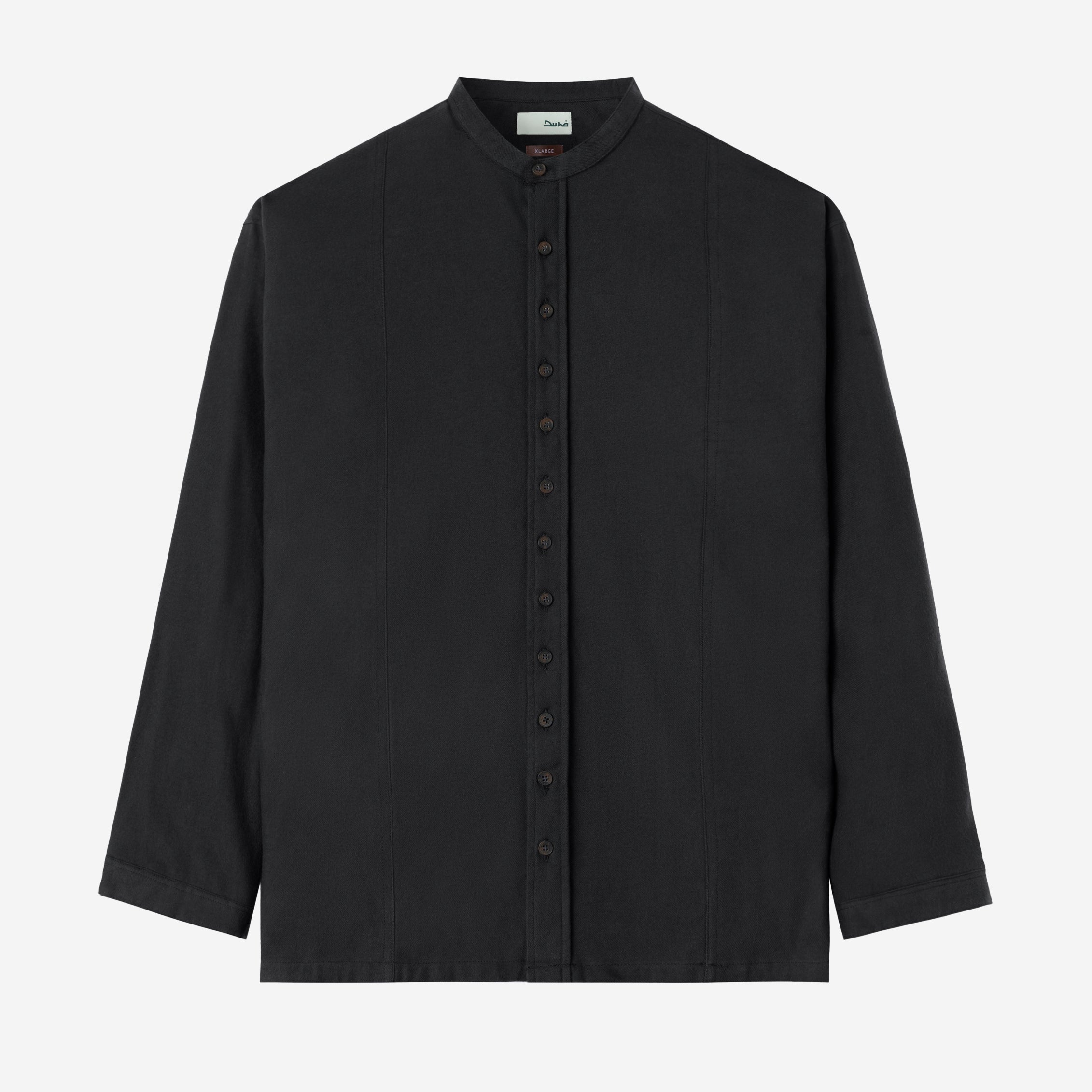 Nadeer Shirt Long Sleeve - Black