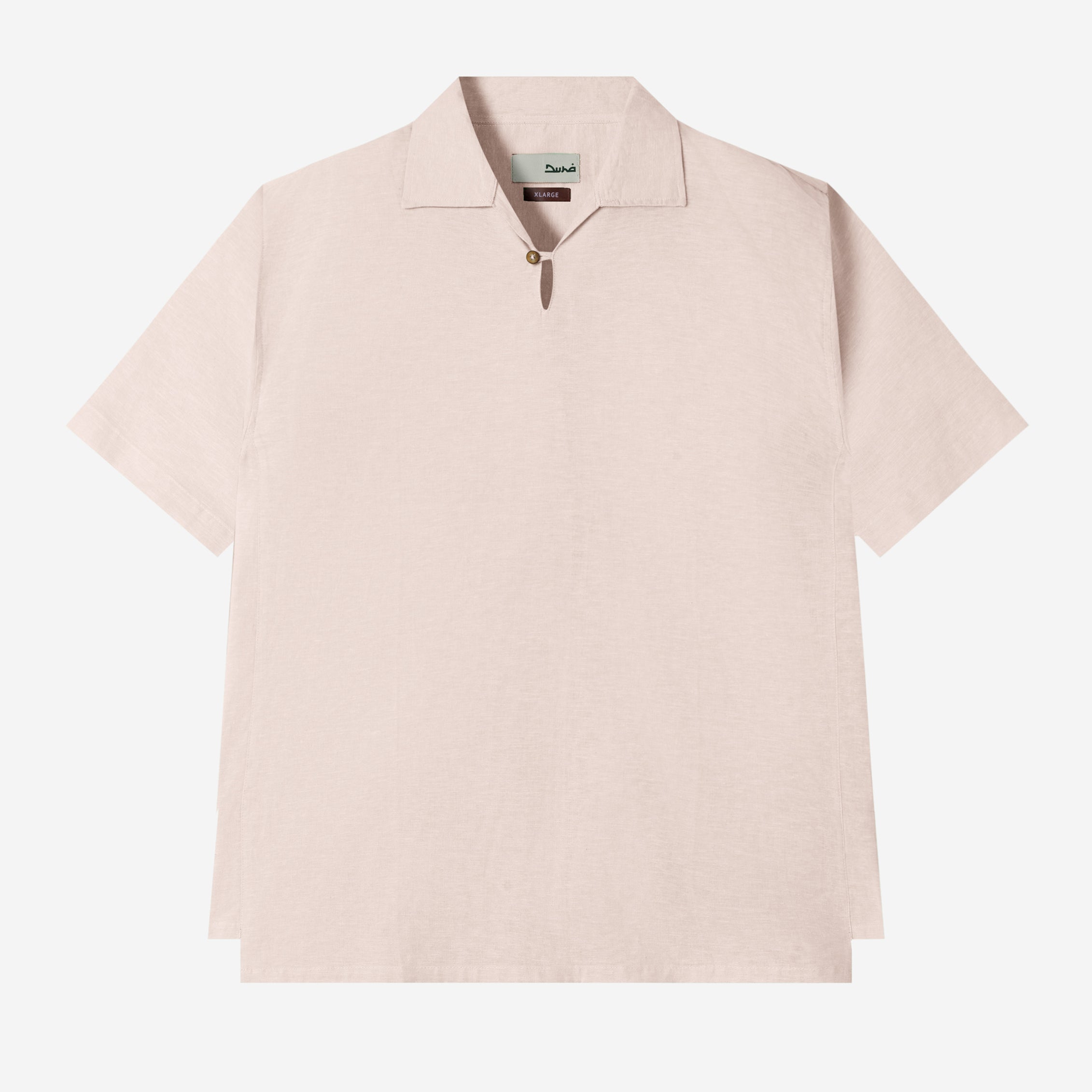 Dhia Pull-Over Shirt Short Sleeve - Salmon