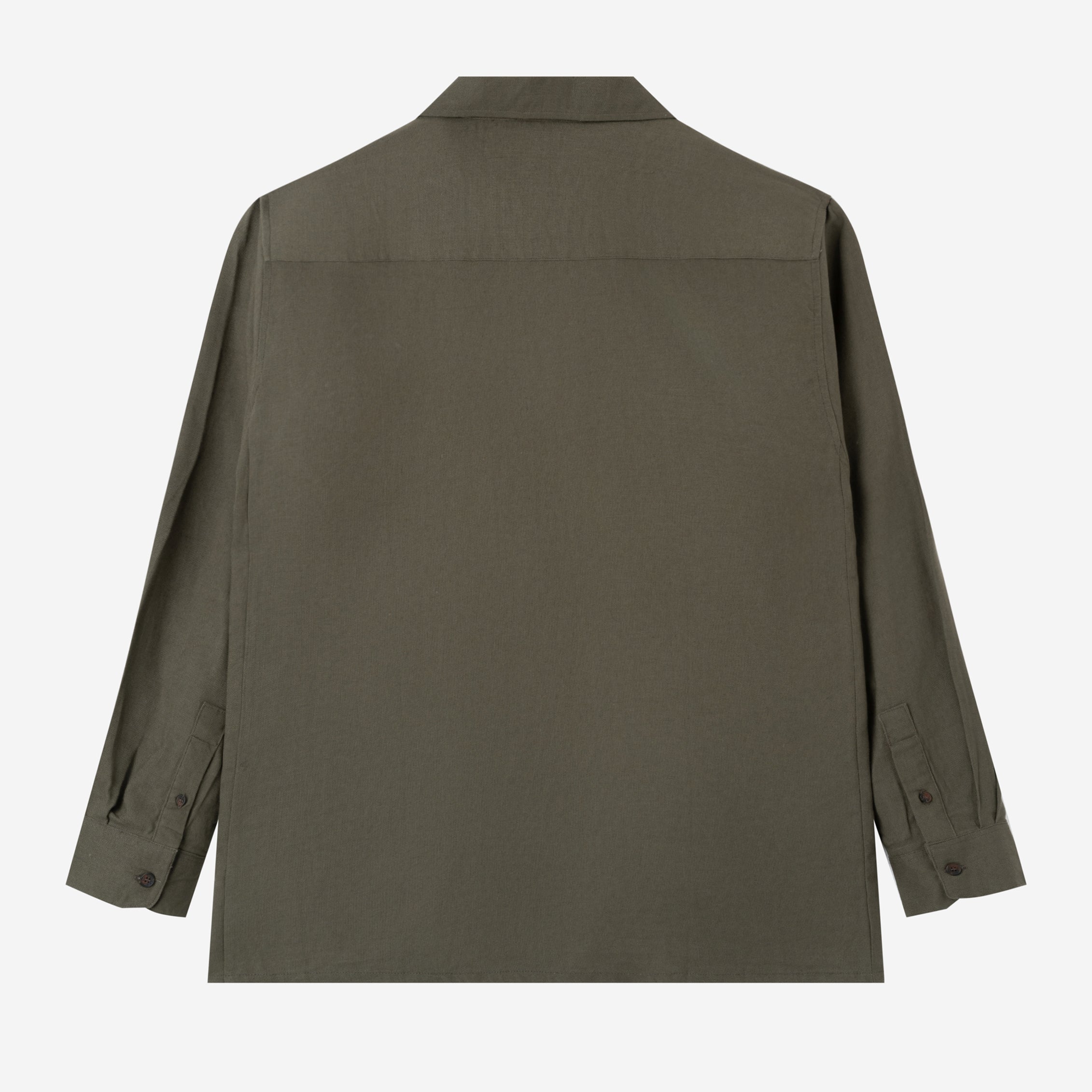 Dhia Pull-Over Shirt Long Sleeve - Dark OIive