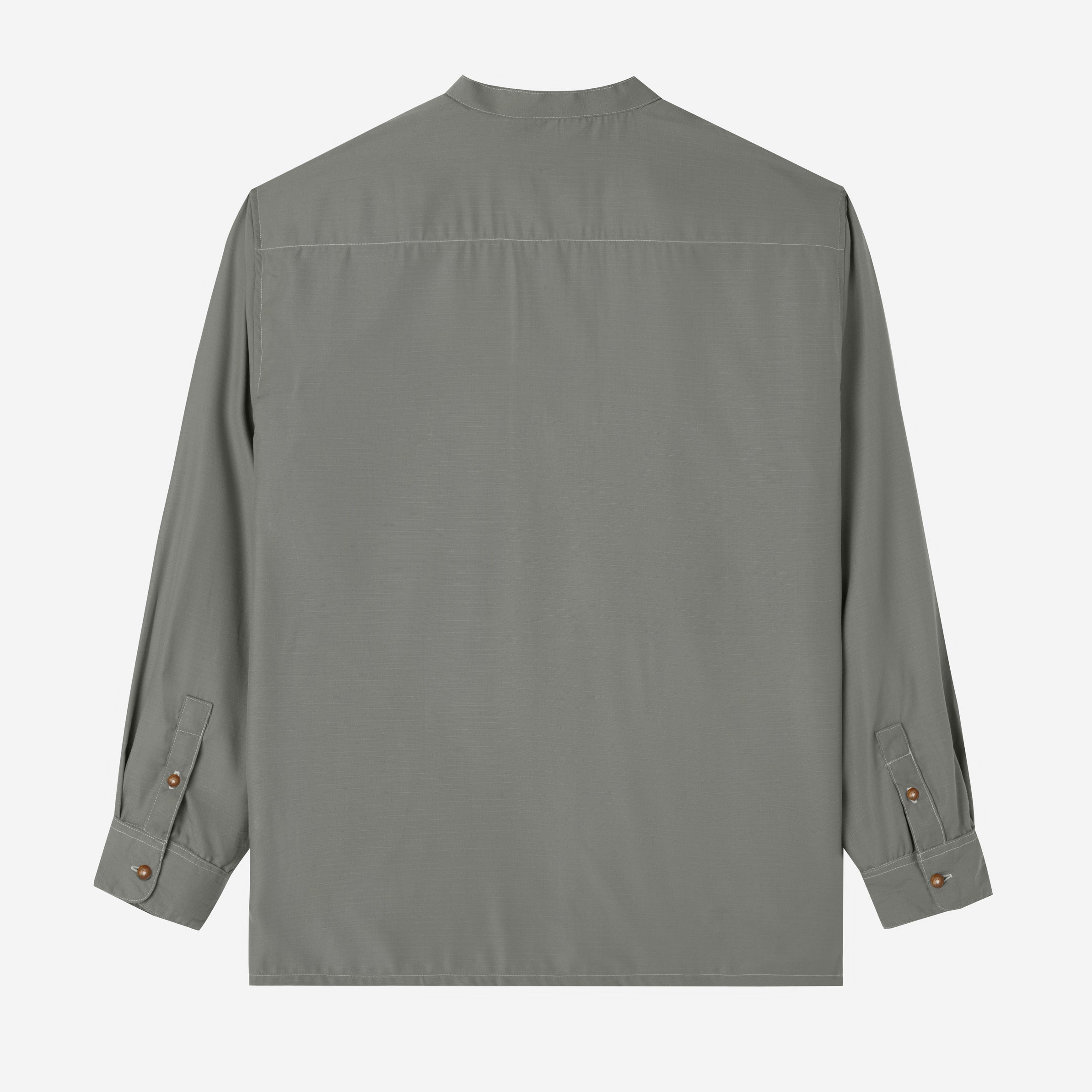 Zahr Shirt Long Sleeve - Cold Grey