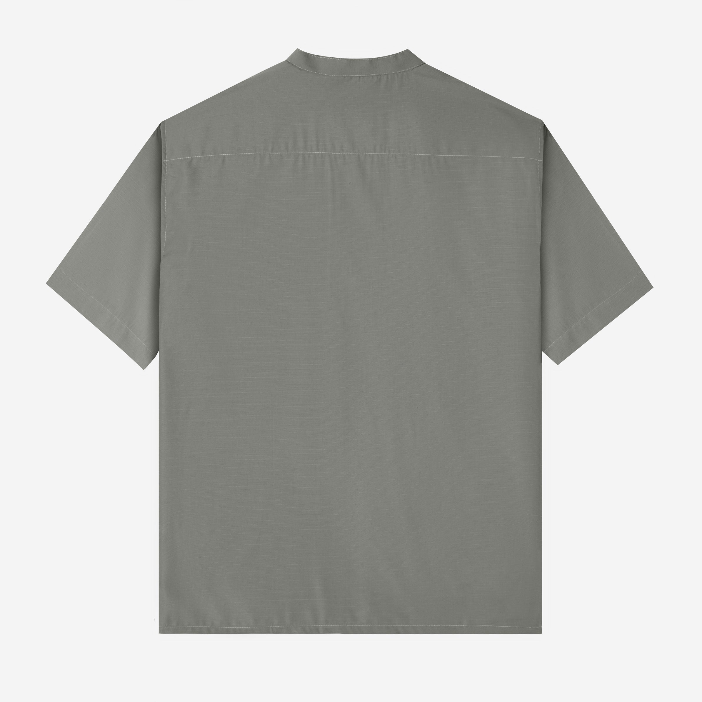 Zahr Shirt Short Sleeve - Cold Grey