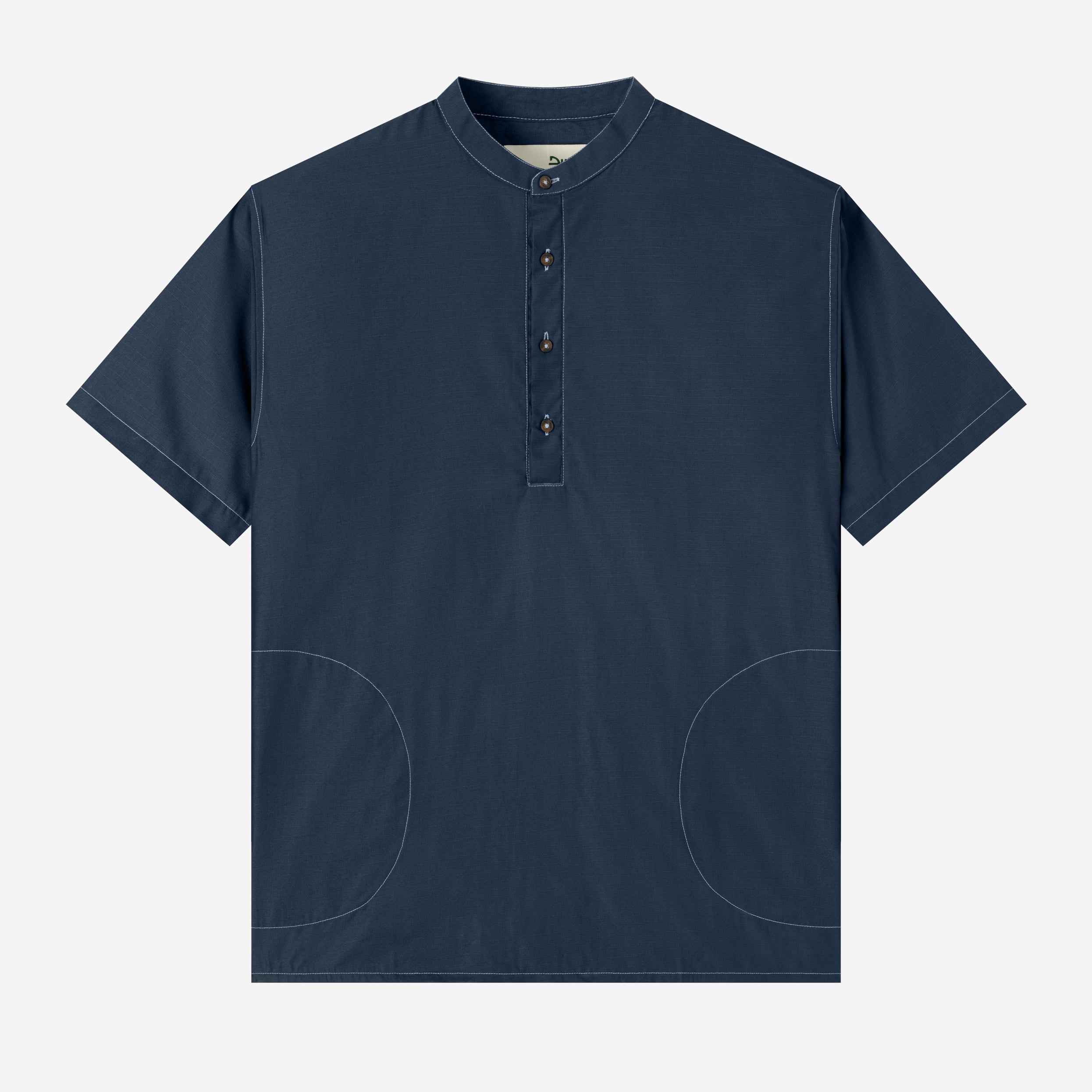 Zahr Shirt Short Sleeve - Navy