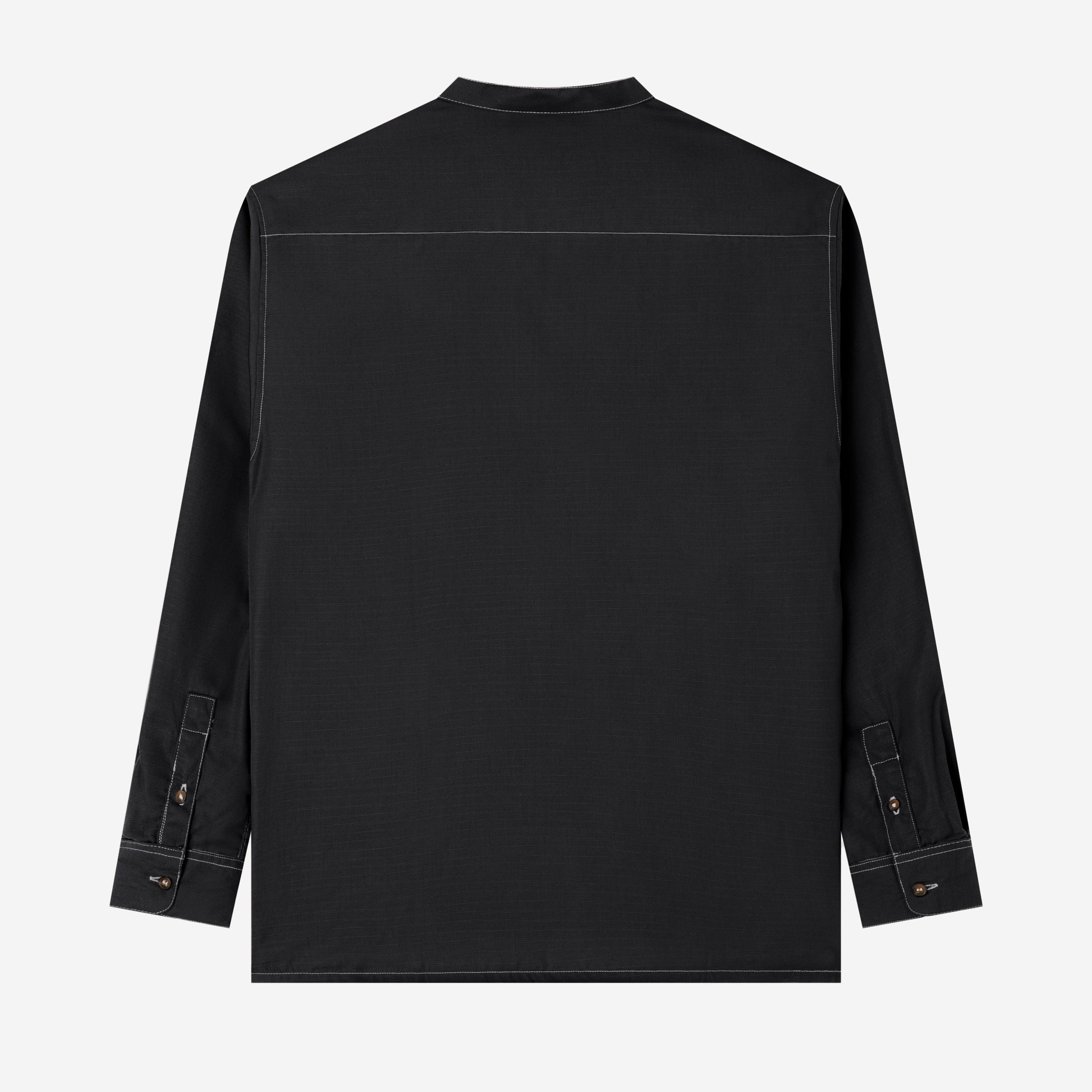 Zahr Shirt Long Sleeve - Black