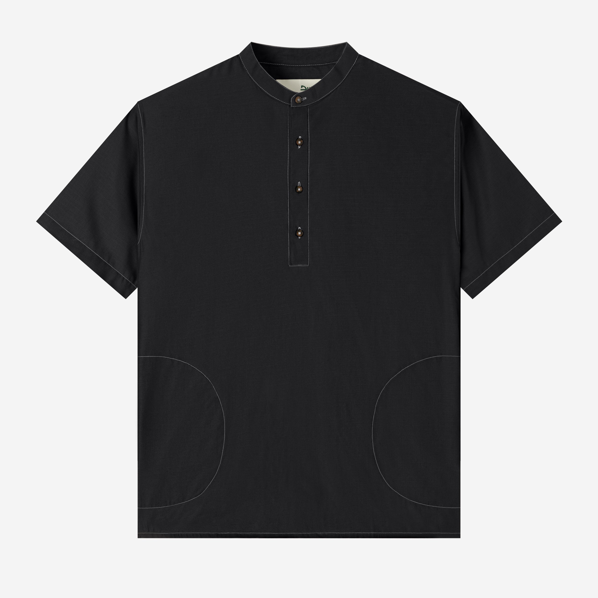 Zahr Shirt Short Sleeve - Black