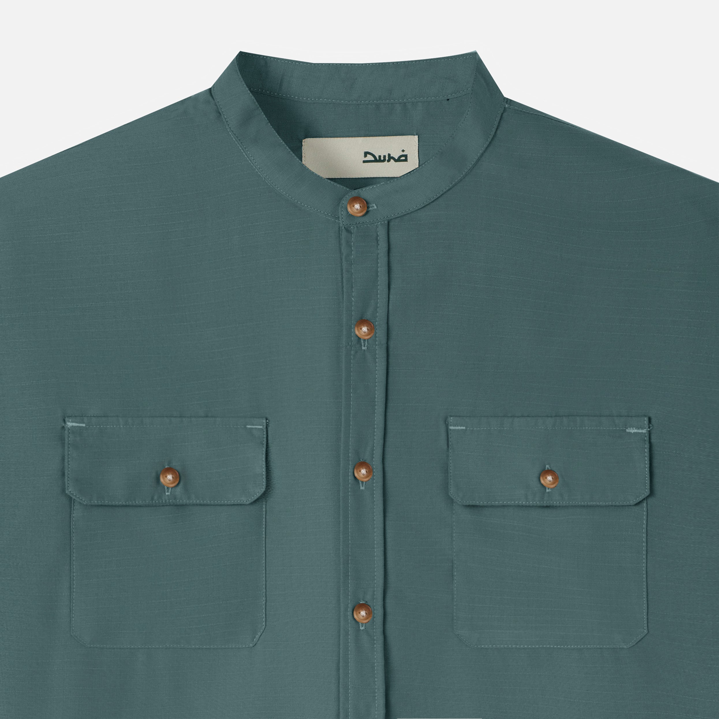 Numair Shirt Long Sleeve - Emerald