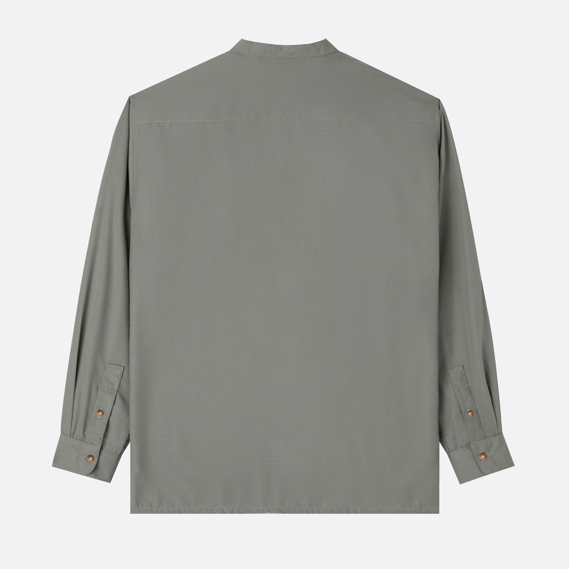 Numair Shirt Long Sleeve - Cold Grey