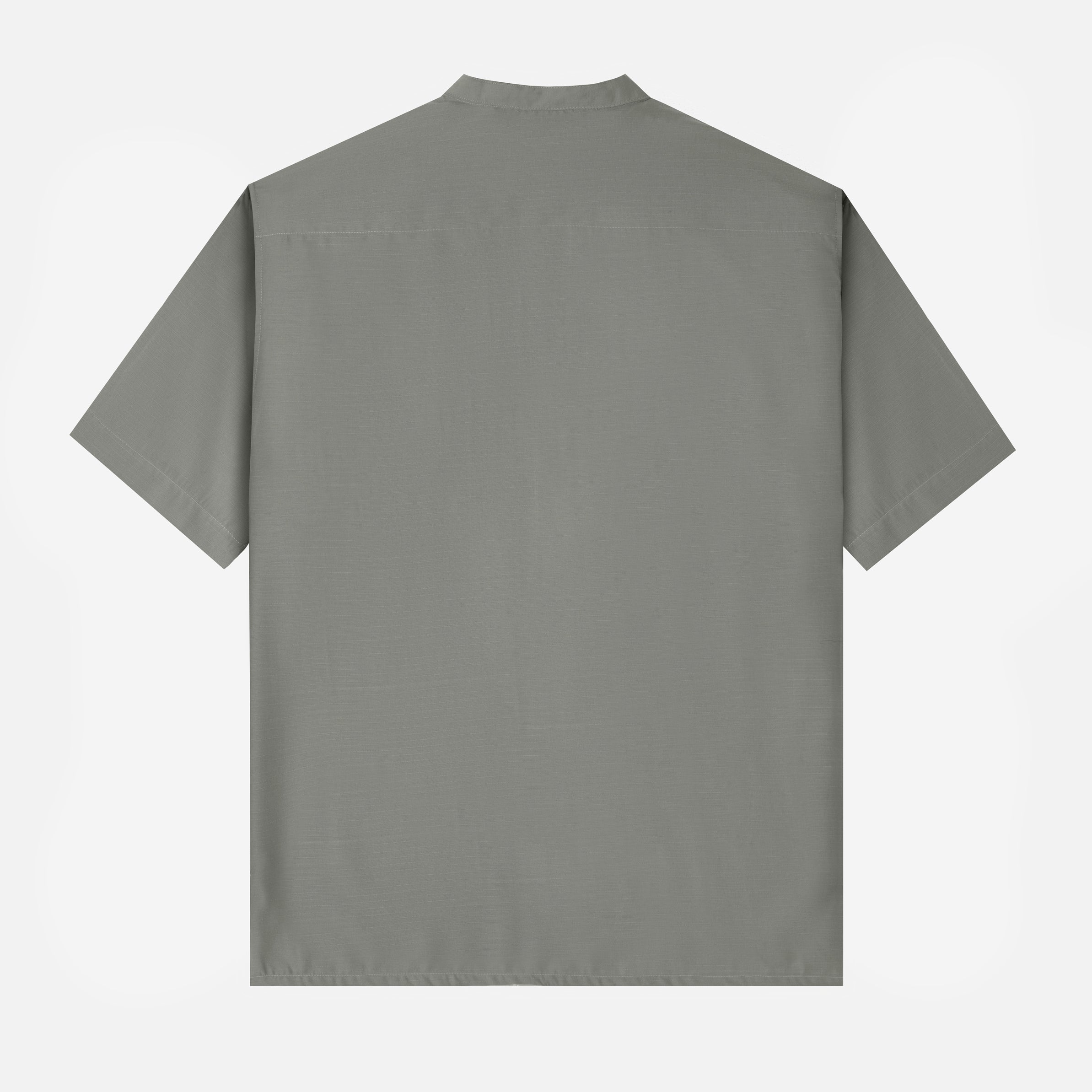 Numair Shirt Short Sleeve - Cold Grey