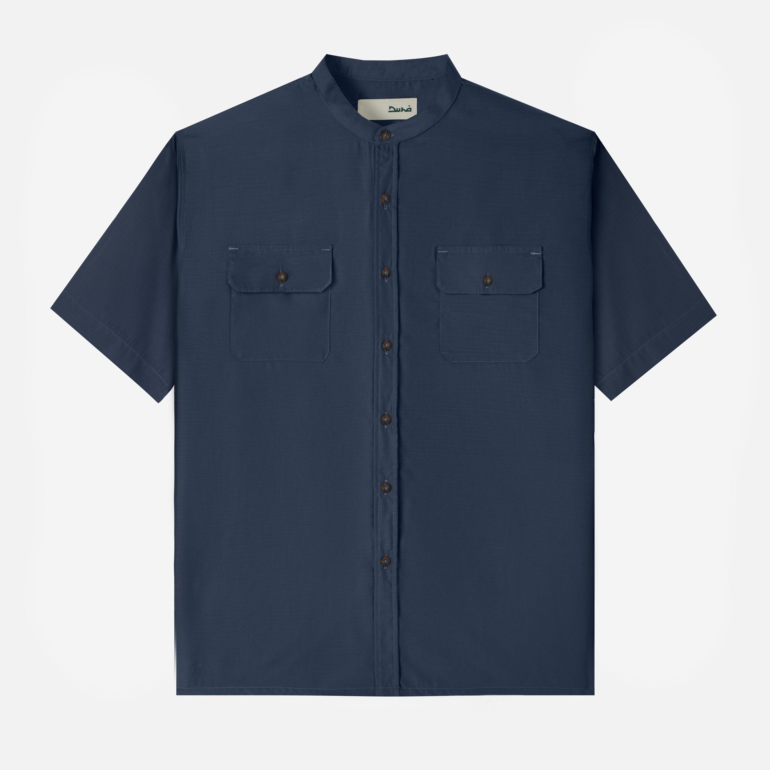 Numair Shirt Short Sleeve - Navy