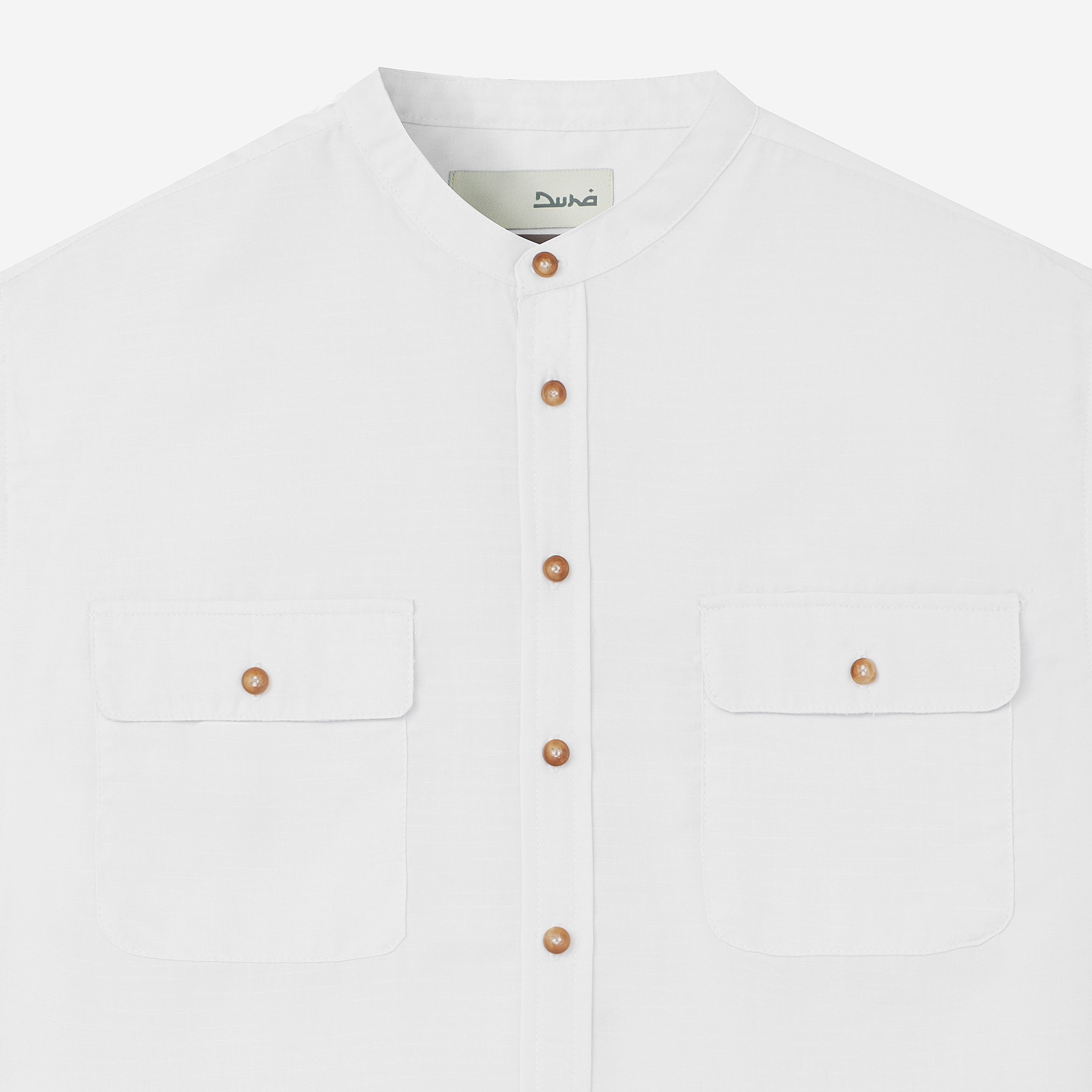 Numair Shirt Long Sleeve - White