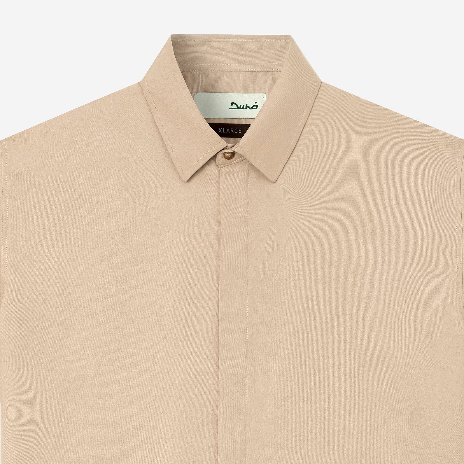 Hamz Shirt Long Sleeve - Khaki