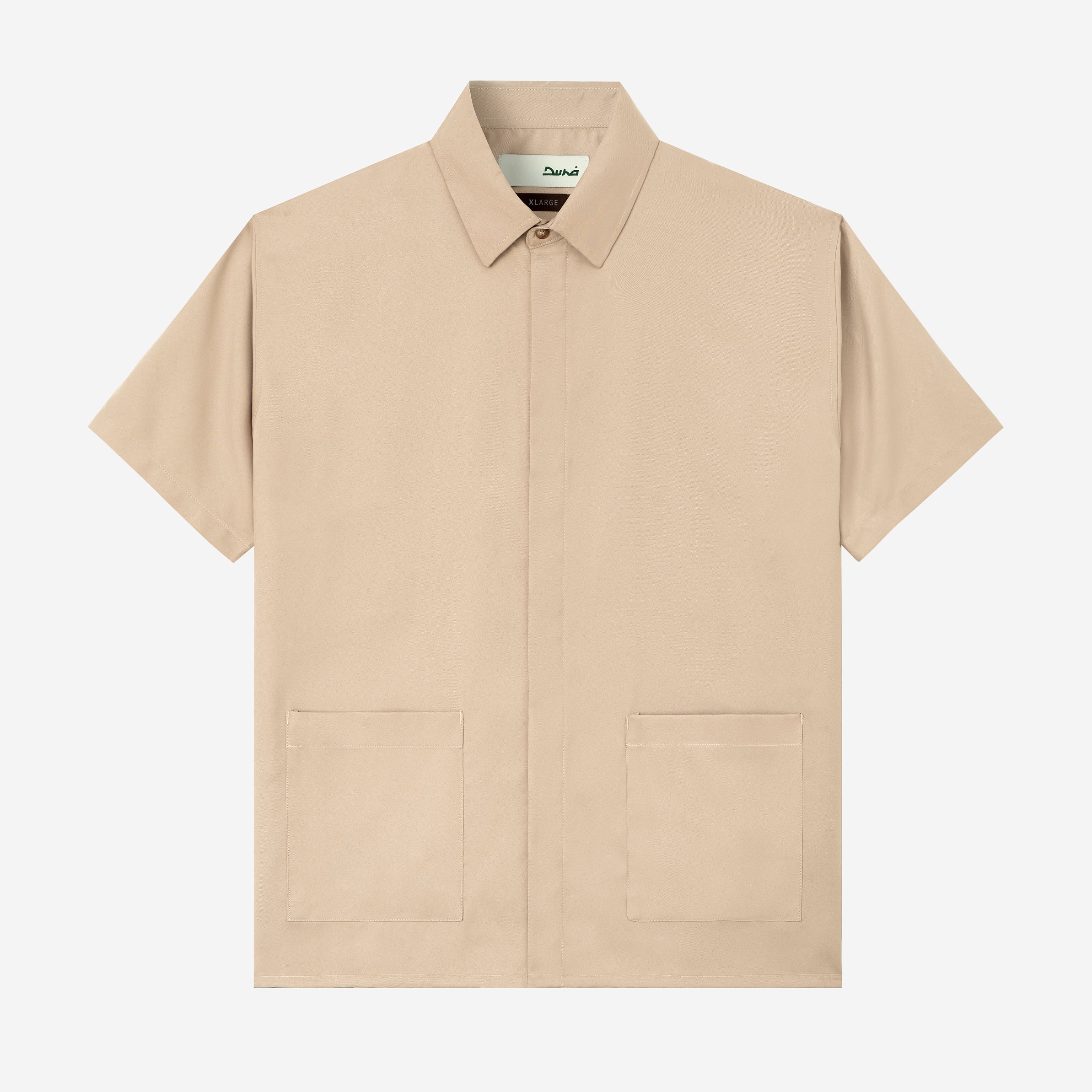 Hamz Shirt Short Sleeve - Khaki