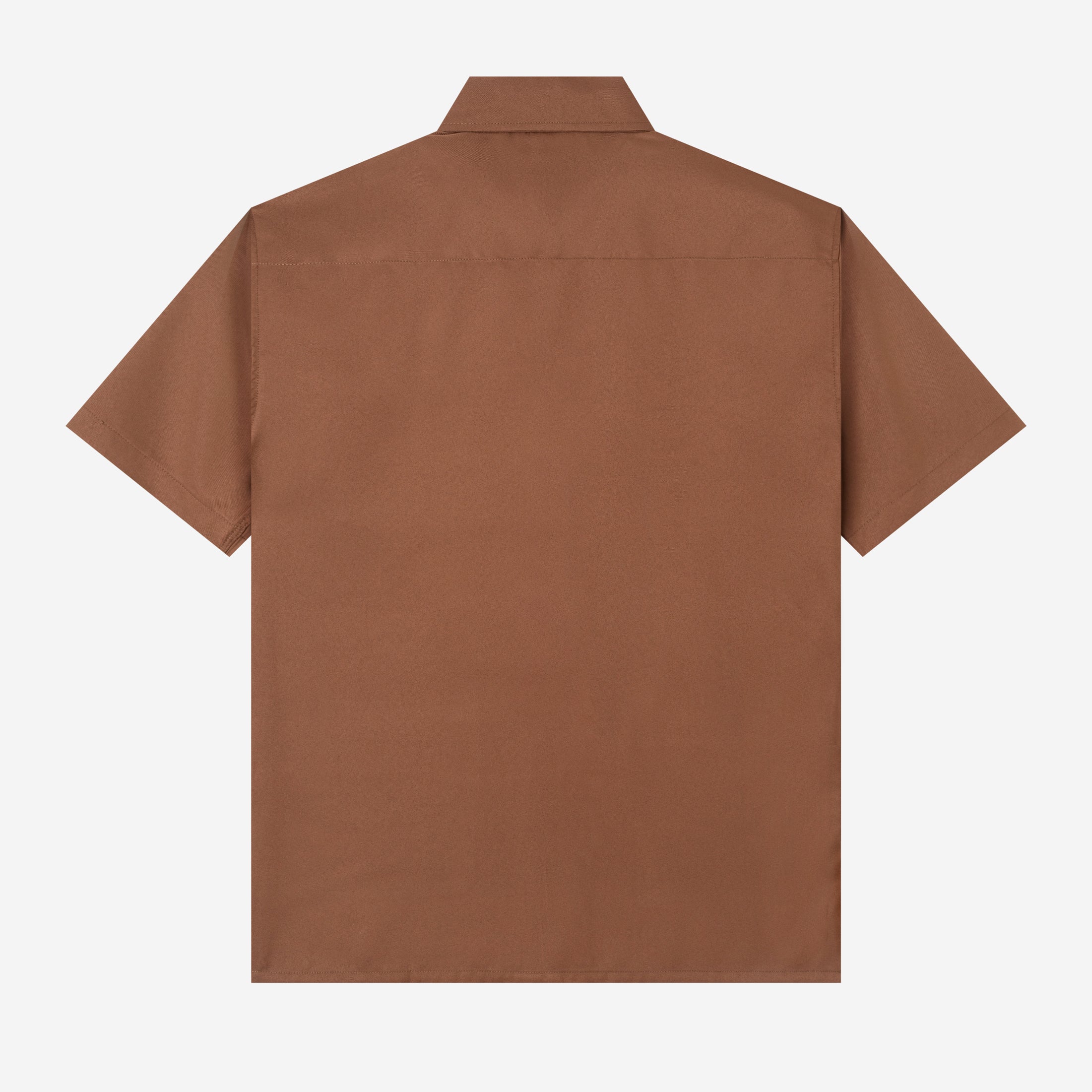 Hamz Shirt Short Sleeve - Brown