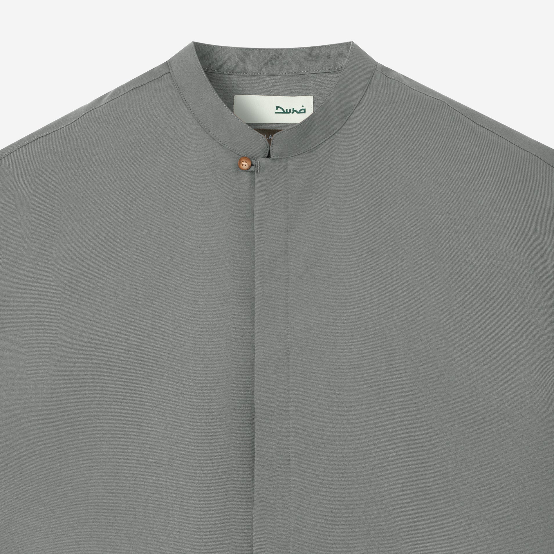 Zayd Shirt Long Sleeve - Cold Grey