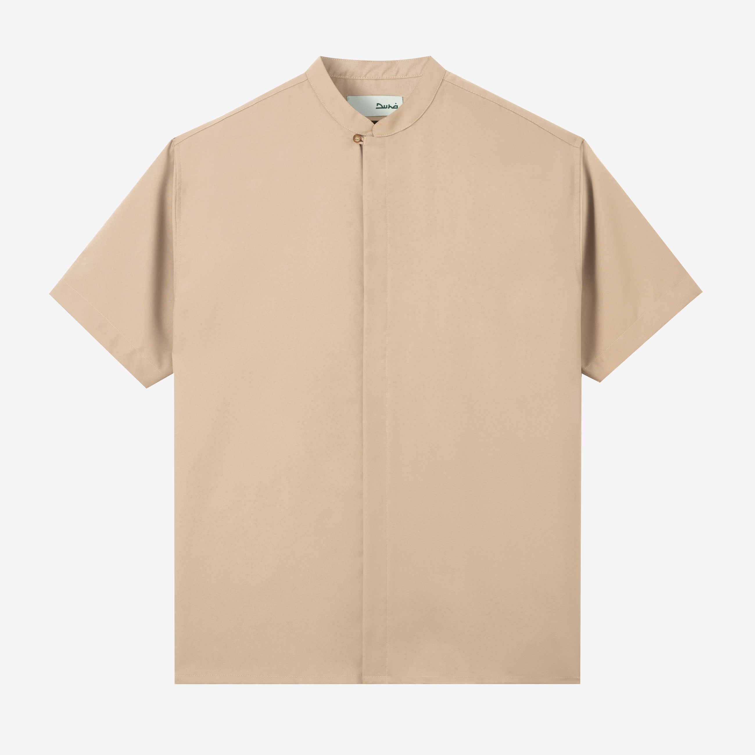 Zayd Shirt Short Sleeve - Khaki