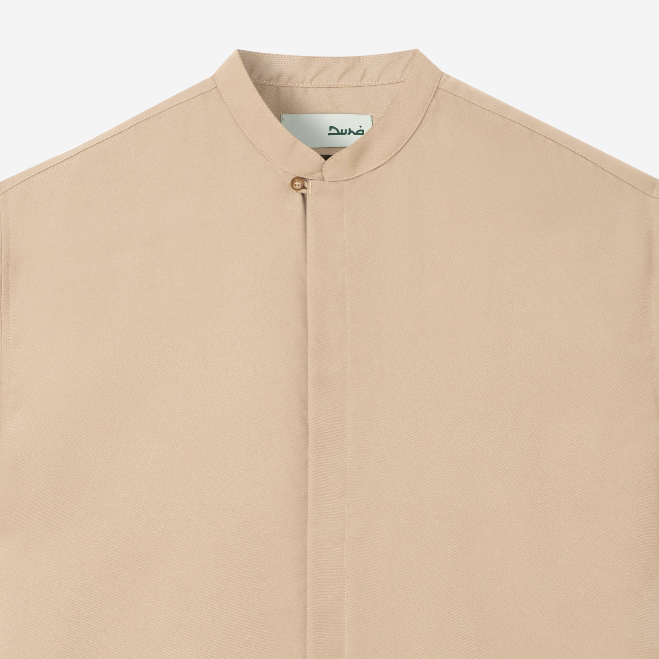 Zayd Shirt Short Sleeve - Khaki