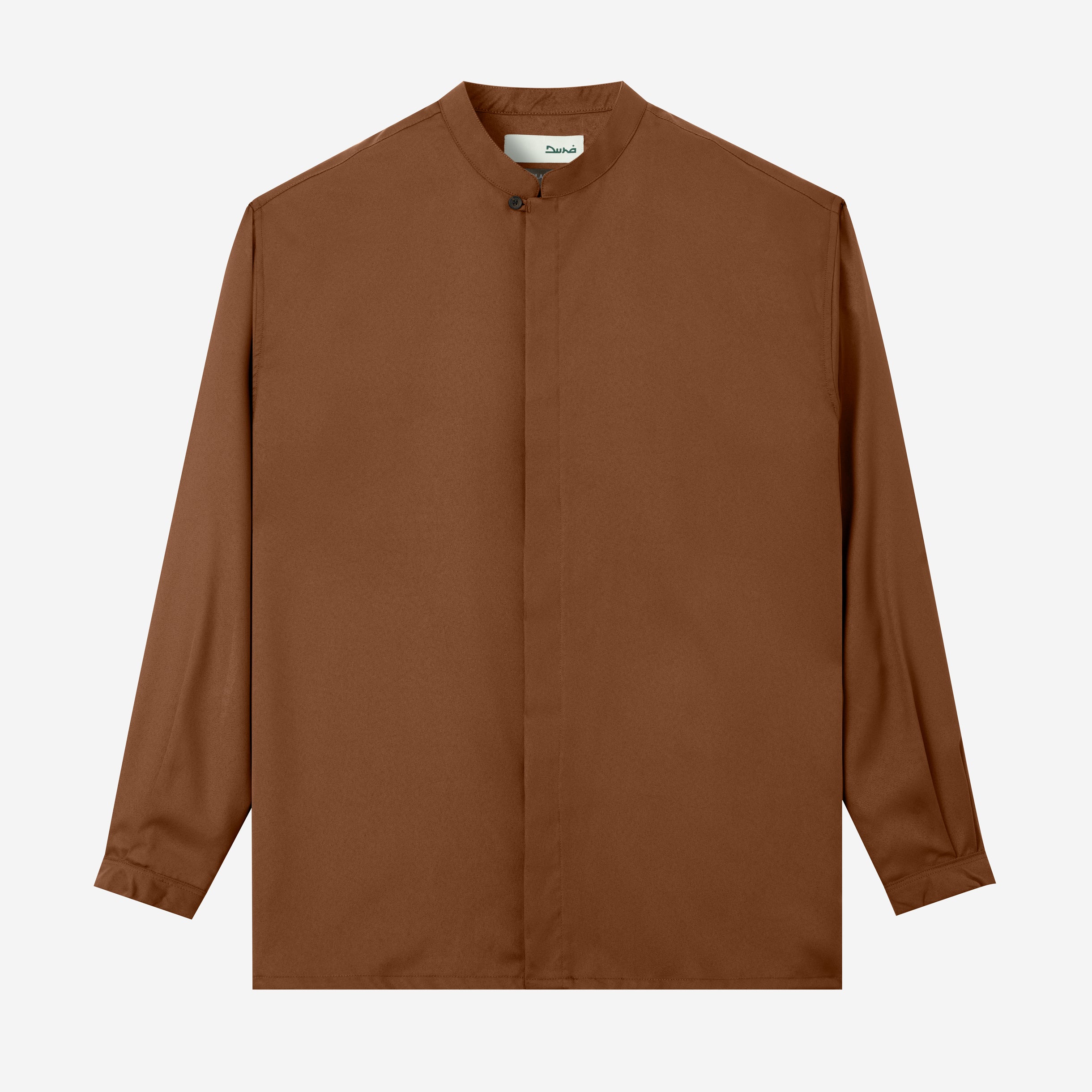 Zayd Shirt Long Sleeve - Brown