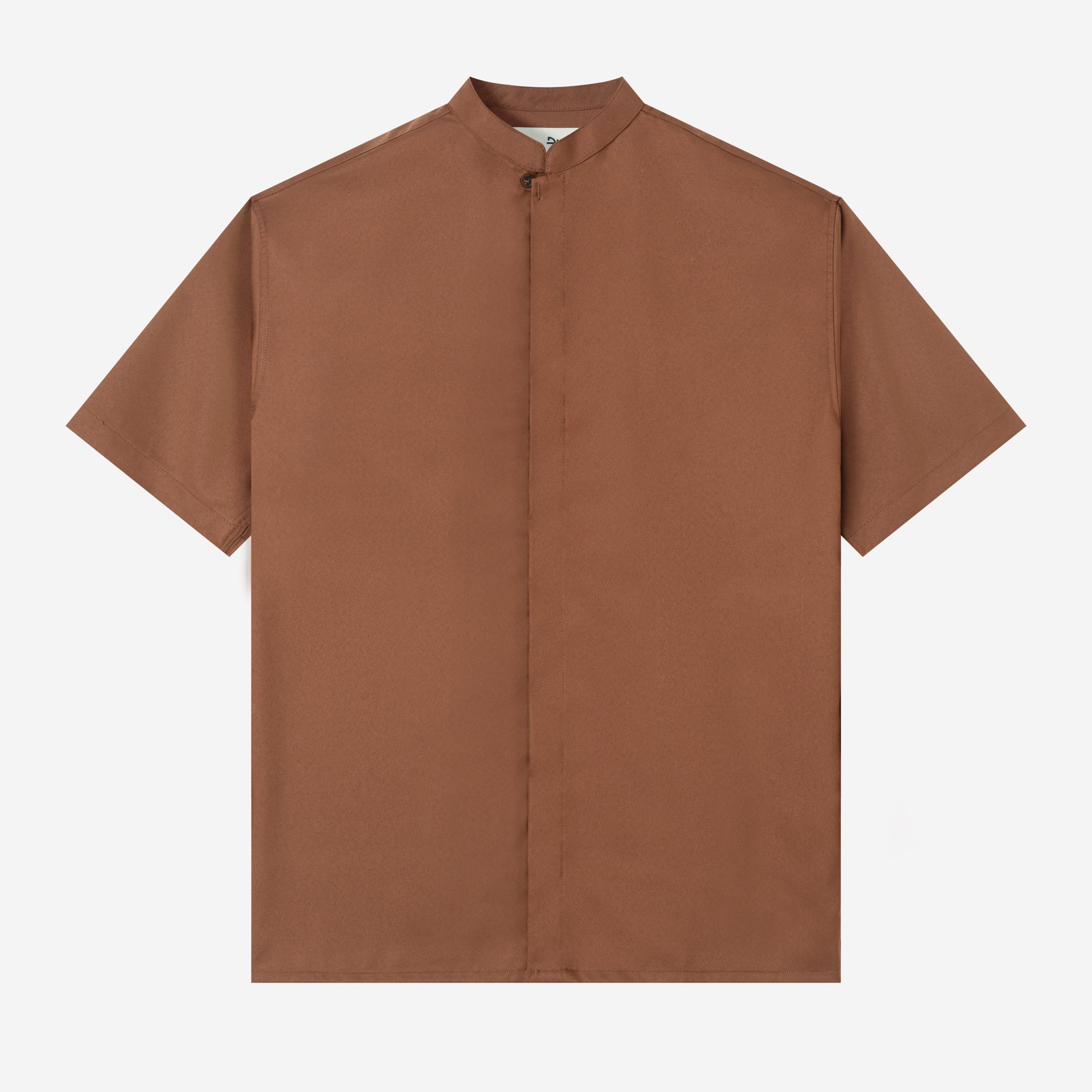 Zayd Shirt Short Sleeve - Brown