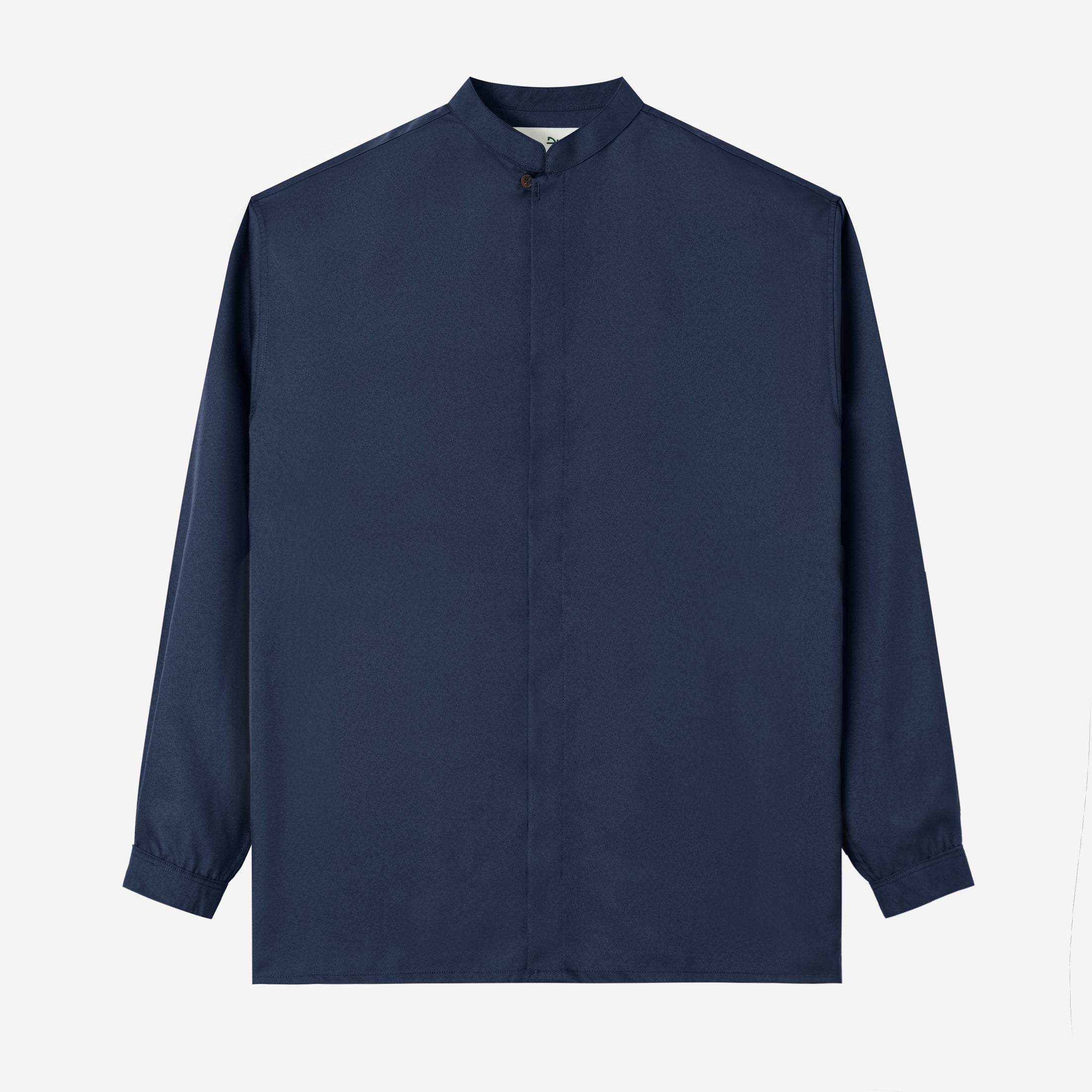 Zayd Shirt Long Sleeve - Dark Navy