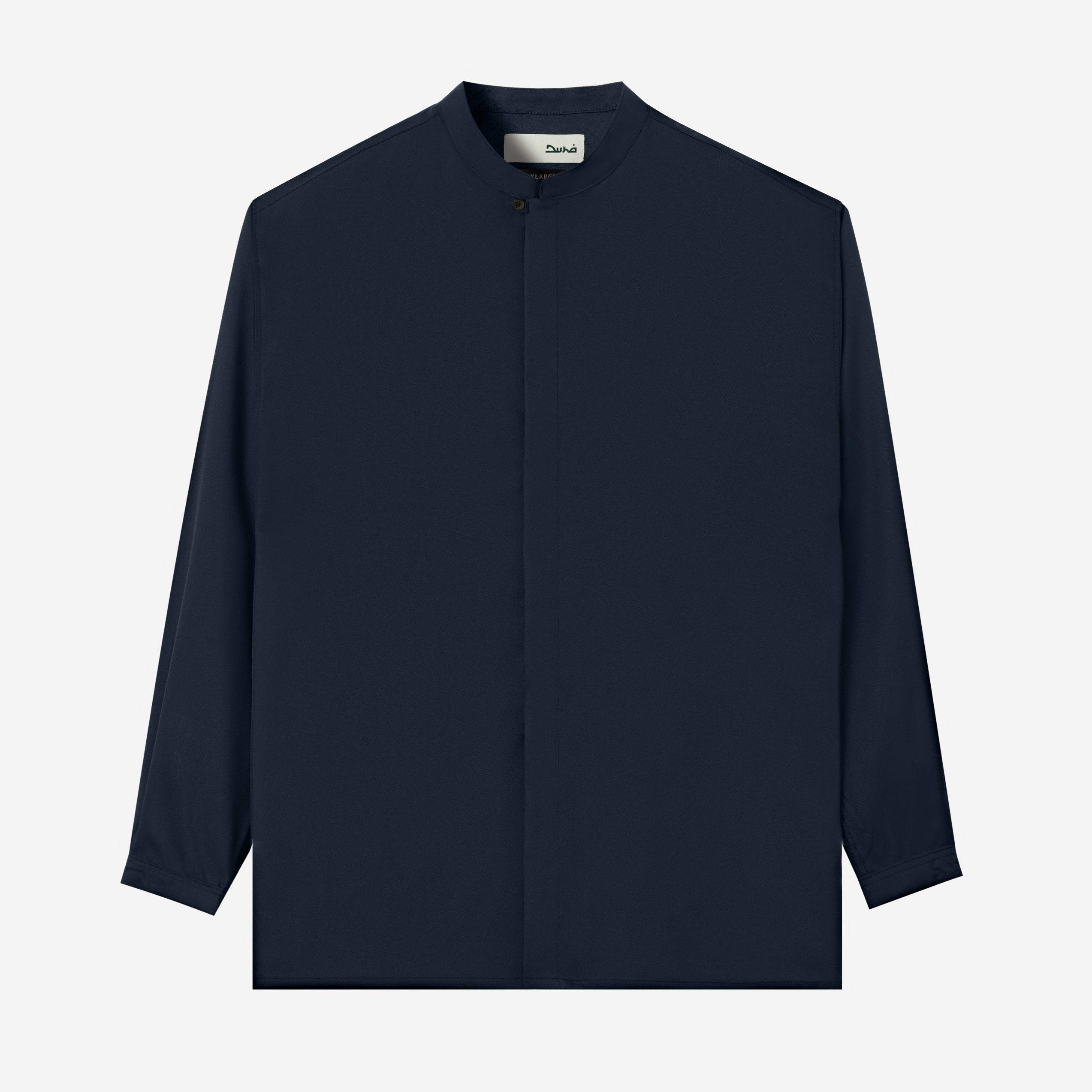 Zayd Shirt Long Sleeve - Dark Navy