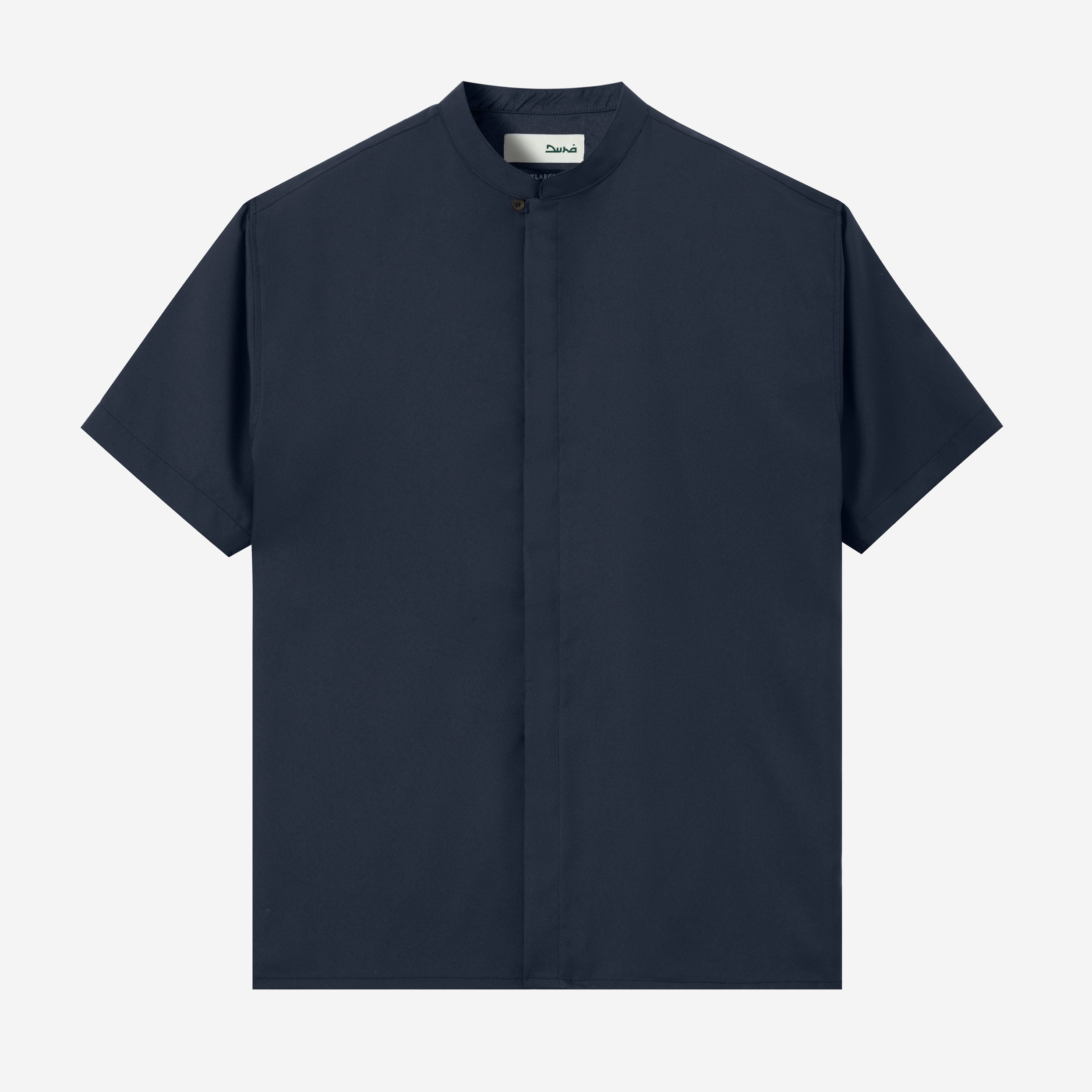 Zayd Shirt Short Sleeve - Dark Navy