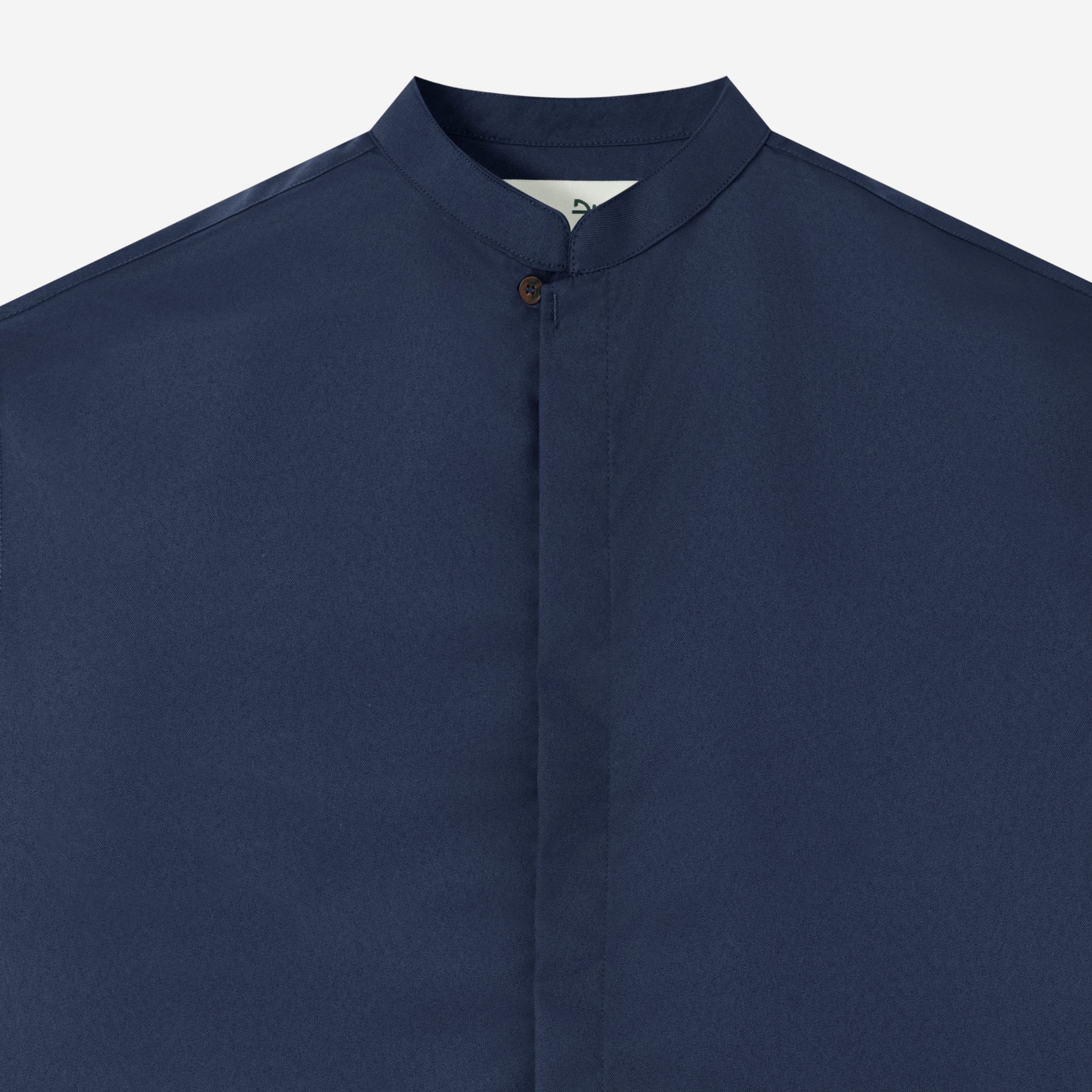 Zayd Shirt Short Sleeve - Dark Navy