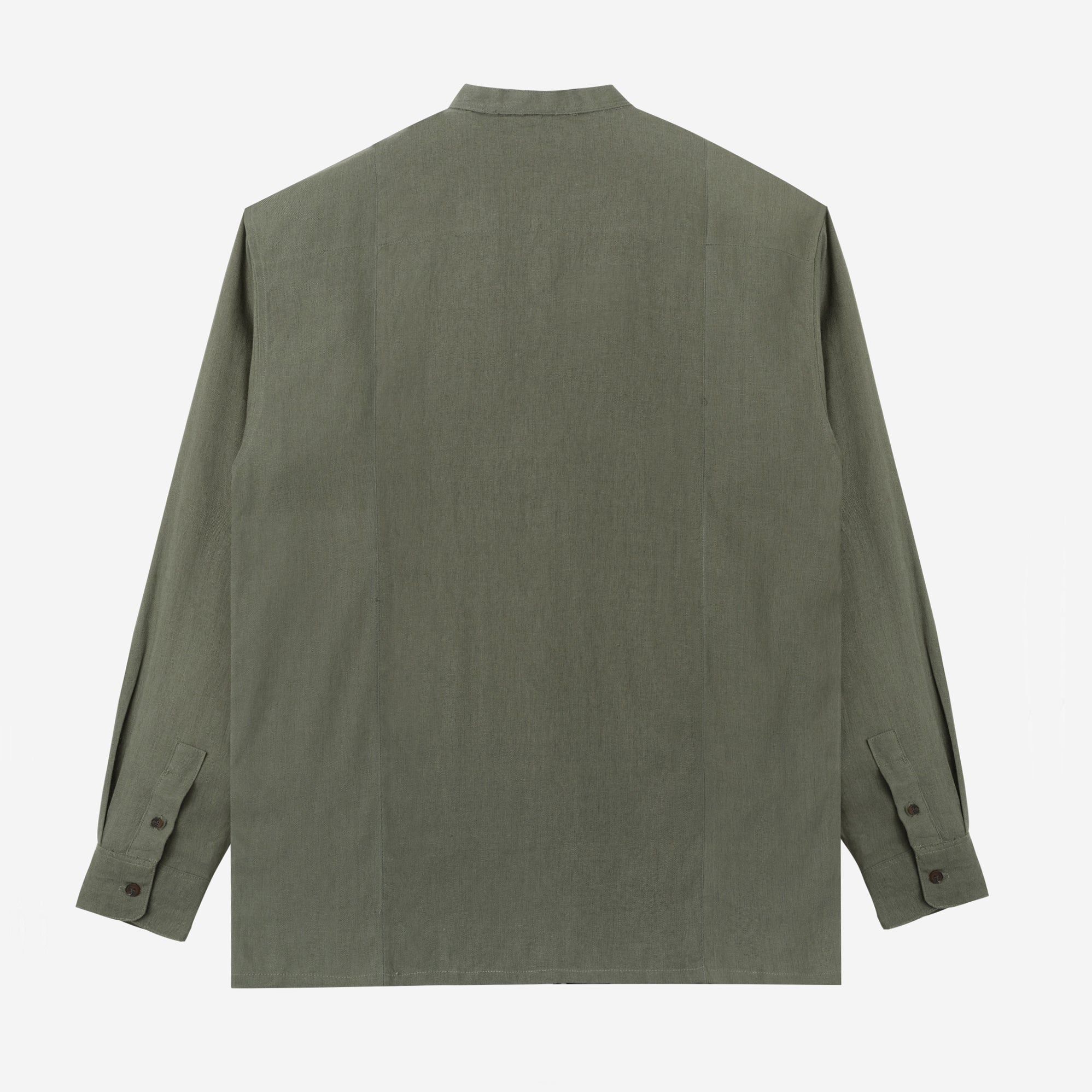 Mazeen Shirt Long Sleeve - Light Olive