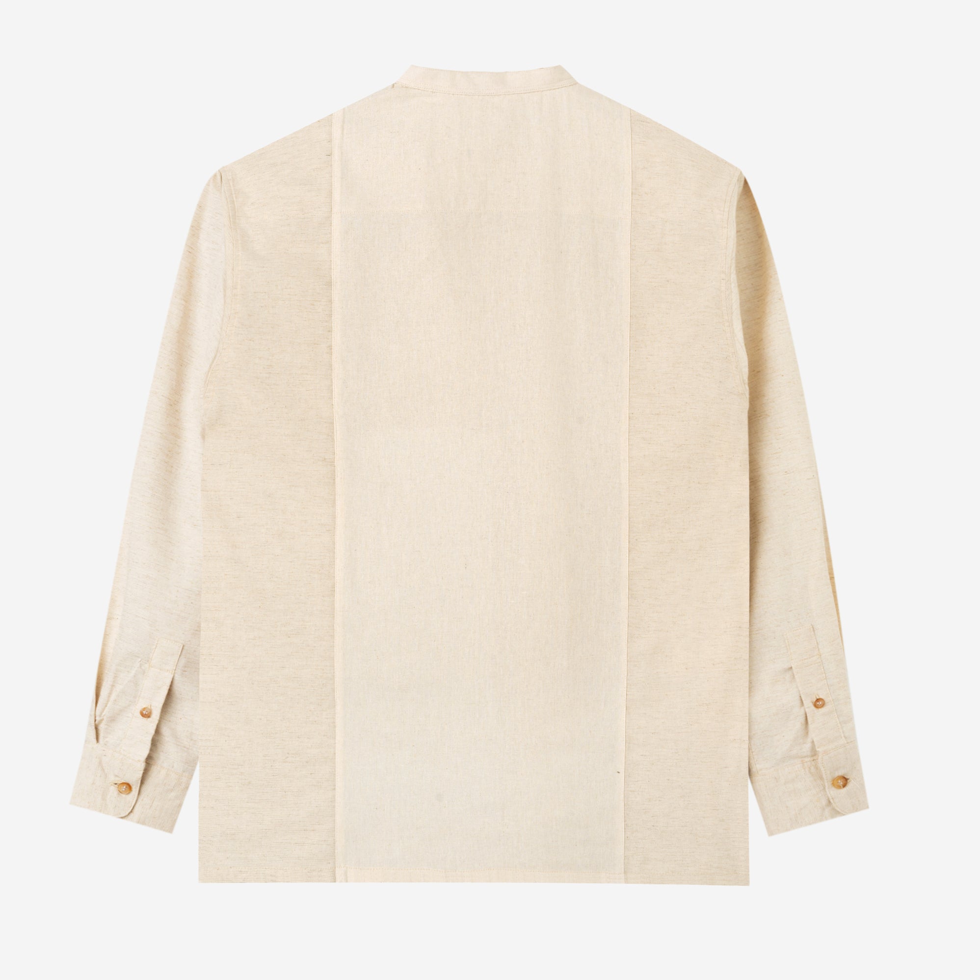 Mazeen Shirt Long Sleeve - Sand White