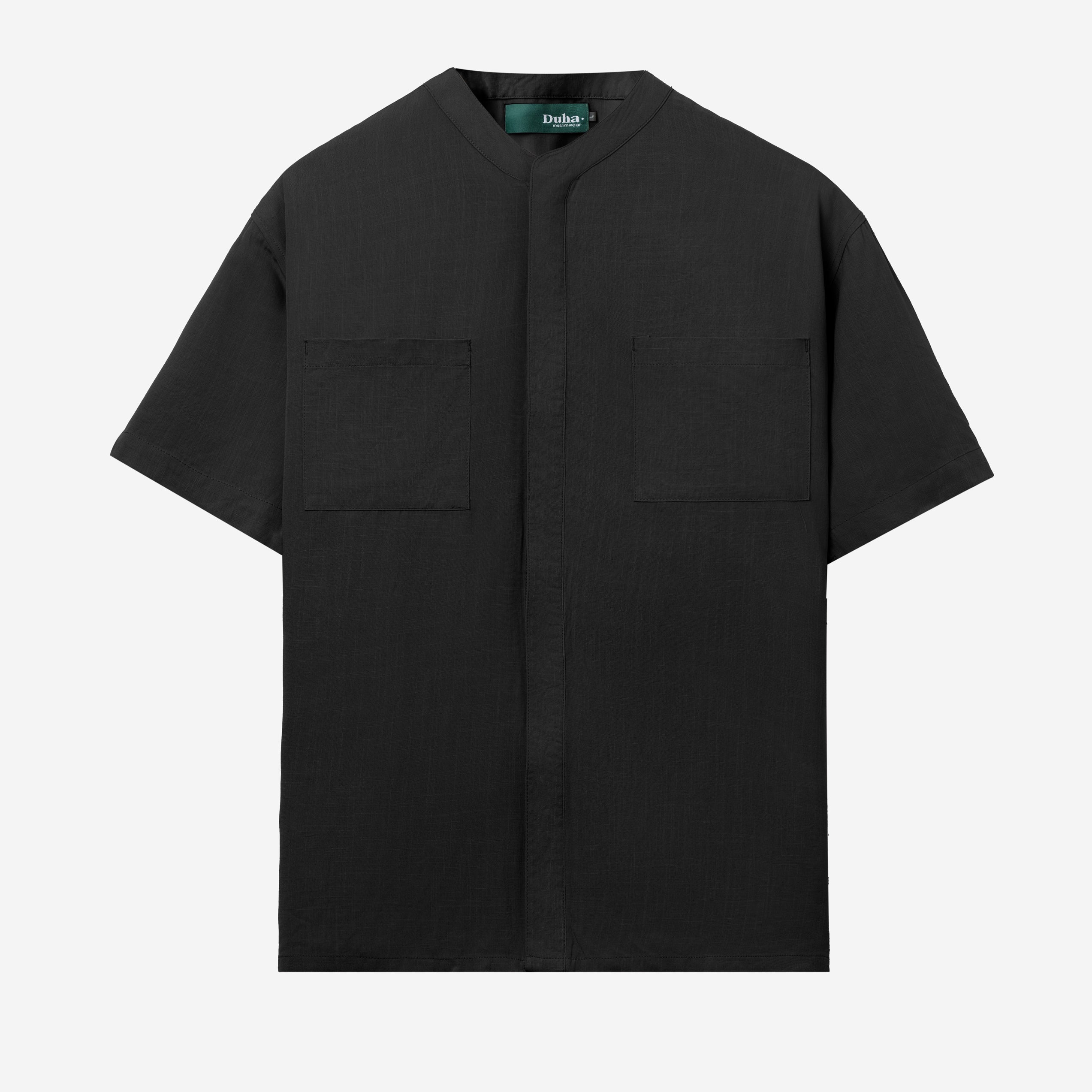 FACTORY SALE - Shams Short Sleeve - Black