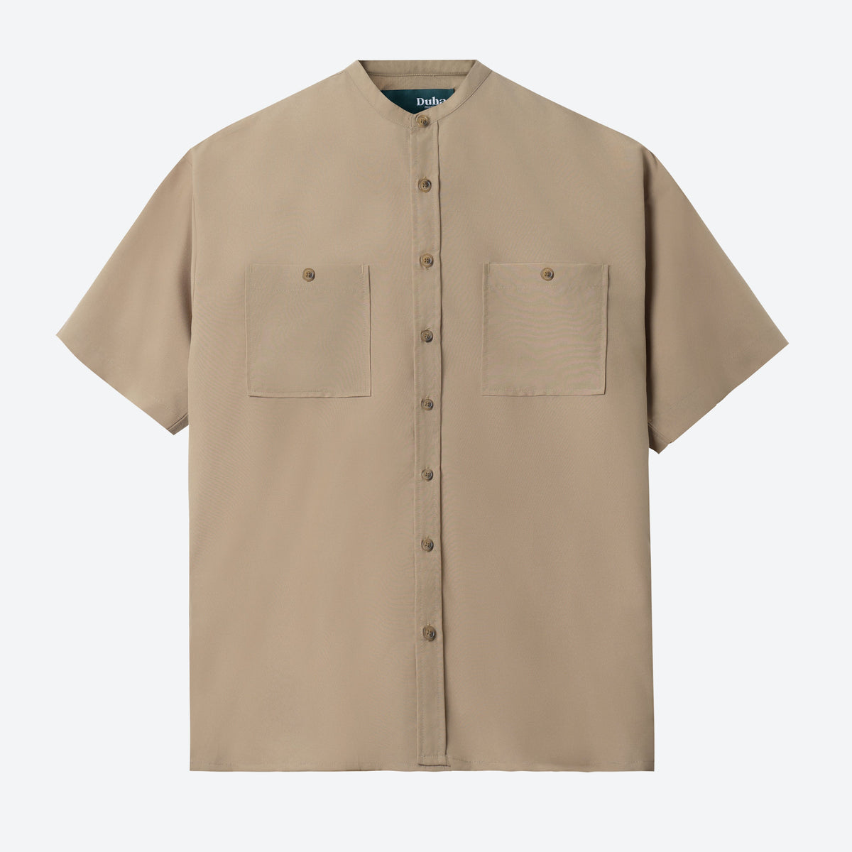 Baju Muslim Duha Muslimwear - Razq Short Sleeve - Light Khaki