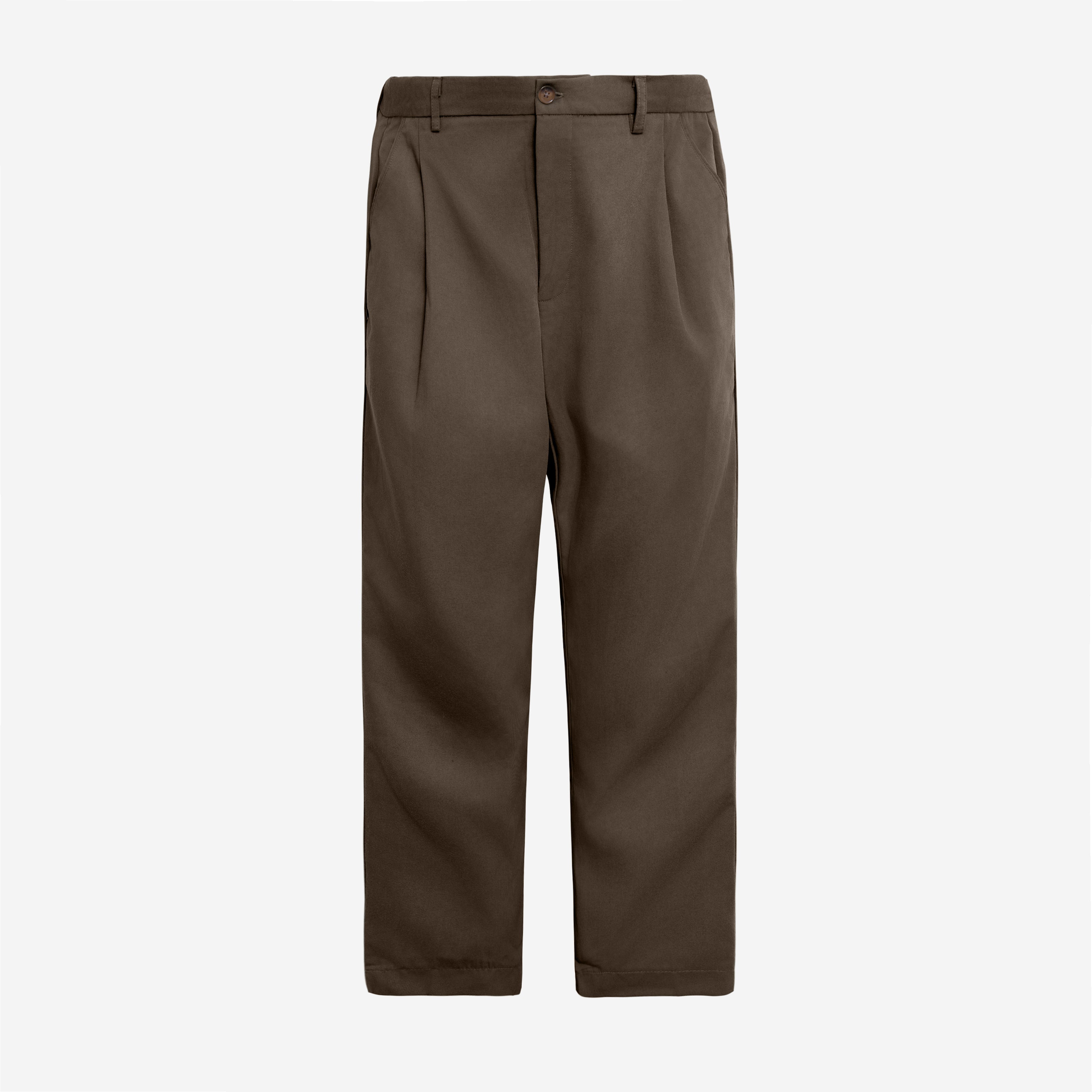 FACTORY SALE - Sabh Pleated Pants - Brown