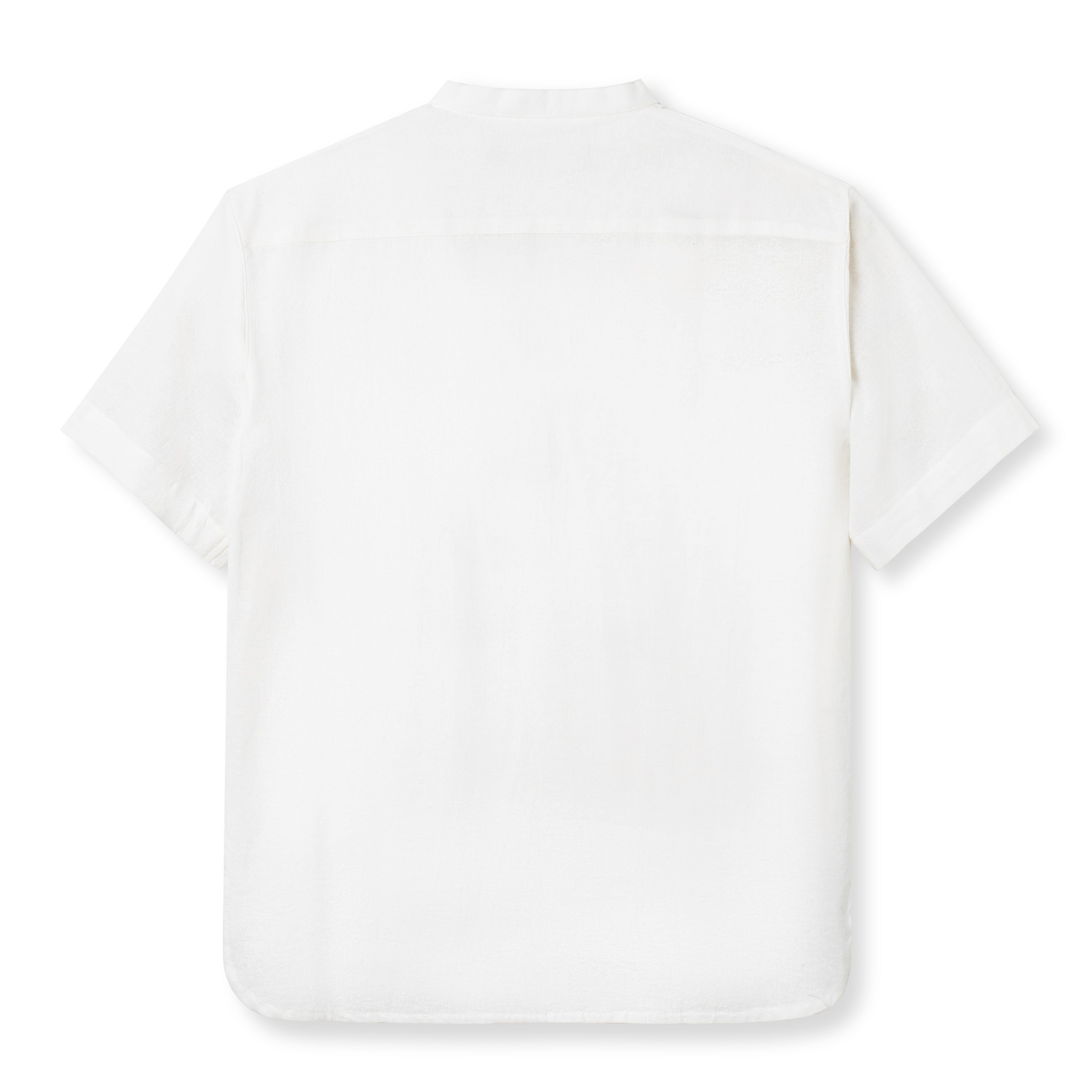 Rashed Short Sleeve Shirt - White