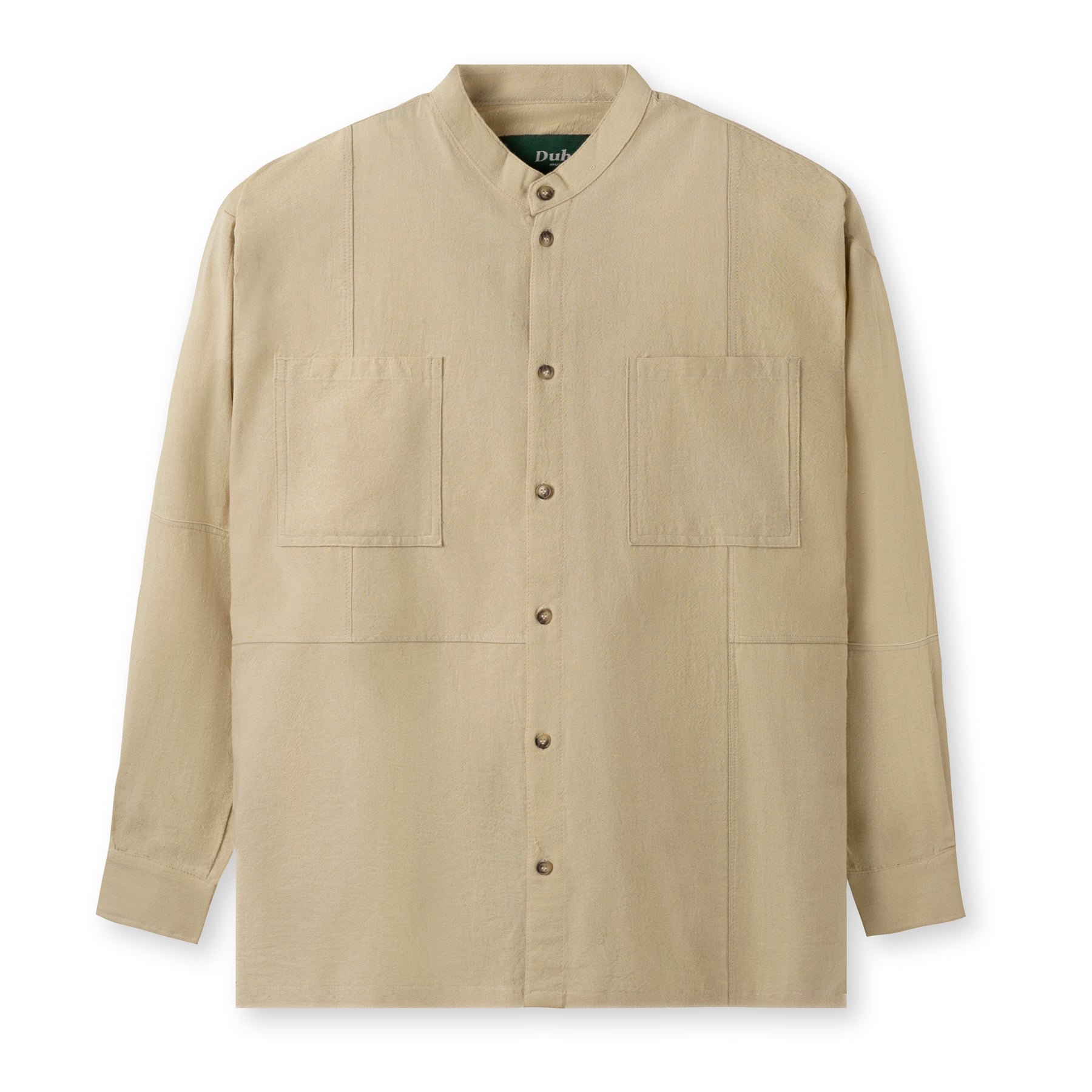 Jad Long Sleeve Shirt - Khaki