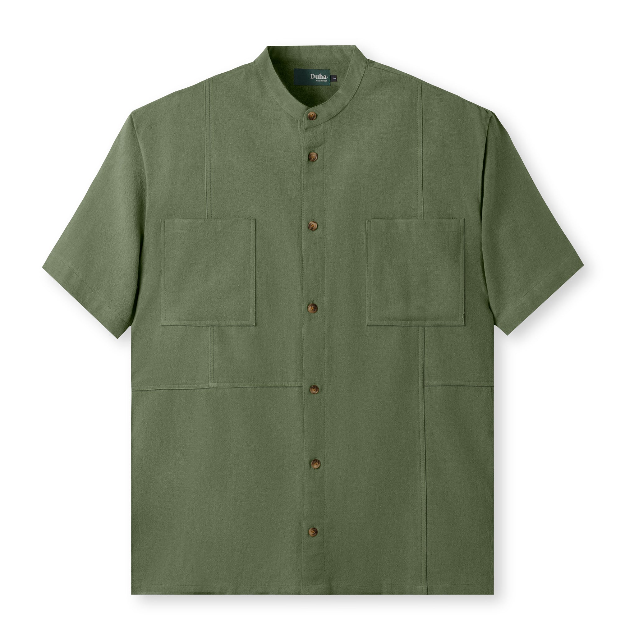 Zahi Short Sleeve Shirt - Olive